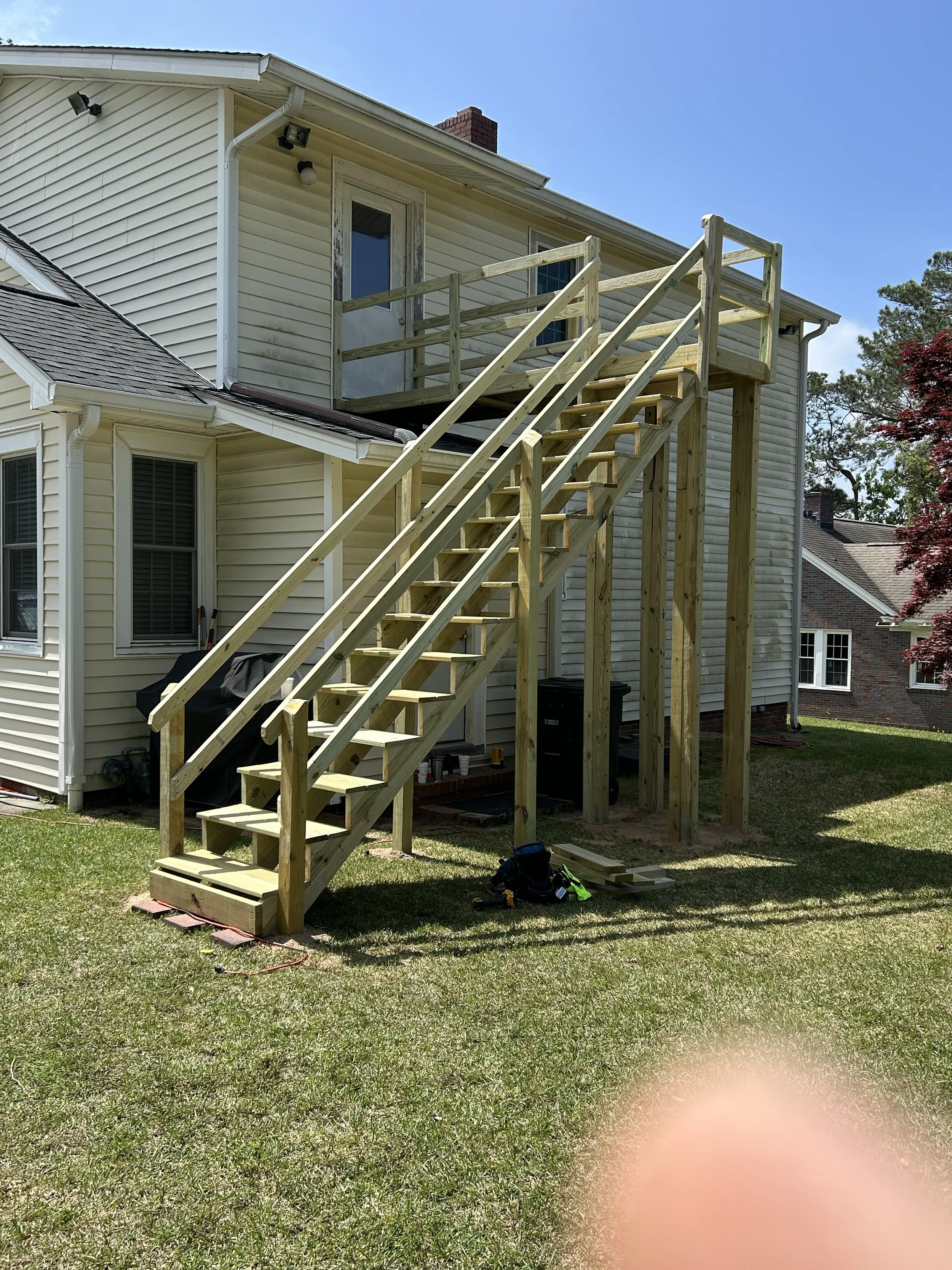 A friend needed a fire escape