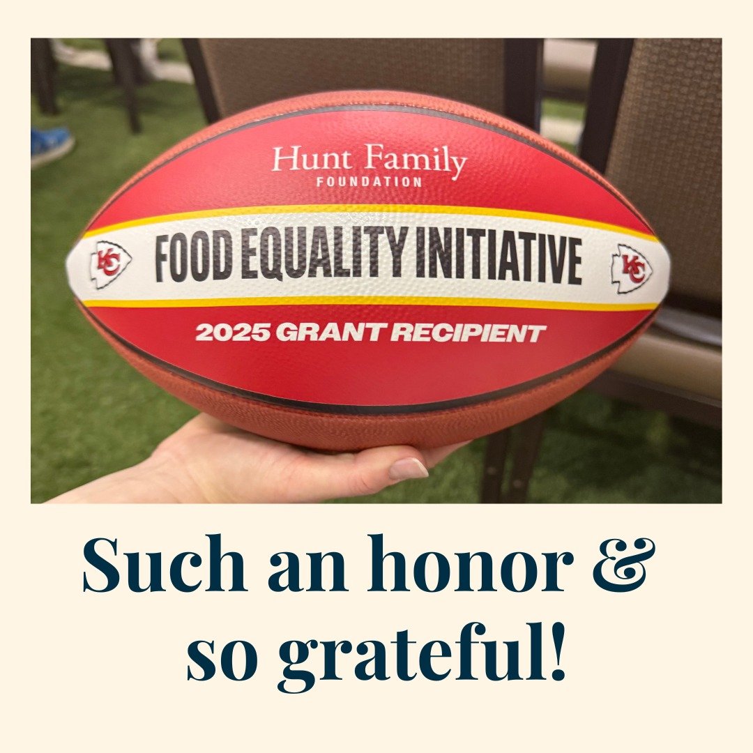 Food Equality Initiative was selected as a Hunt Family Foundation 2025 grant recipient. Go @chiefs ❤️ 🏈 💛 🏈