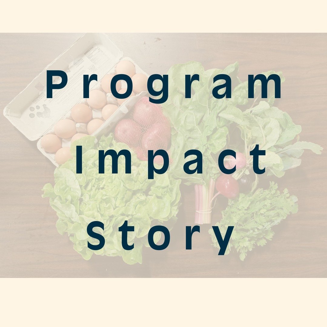 Our program participants select foods that they would like sent directly to their homes. We love hearing stories about the new foods they get to try.