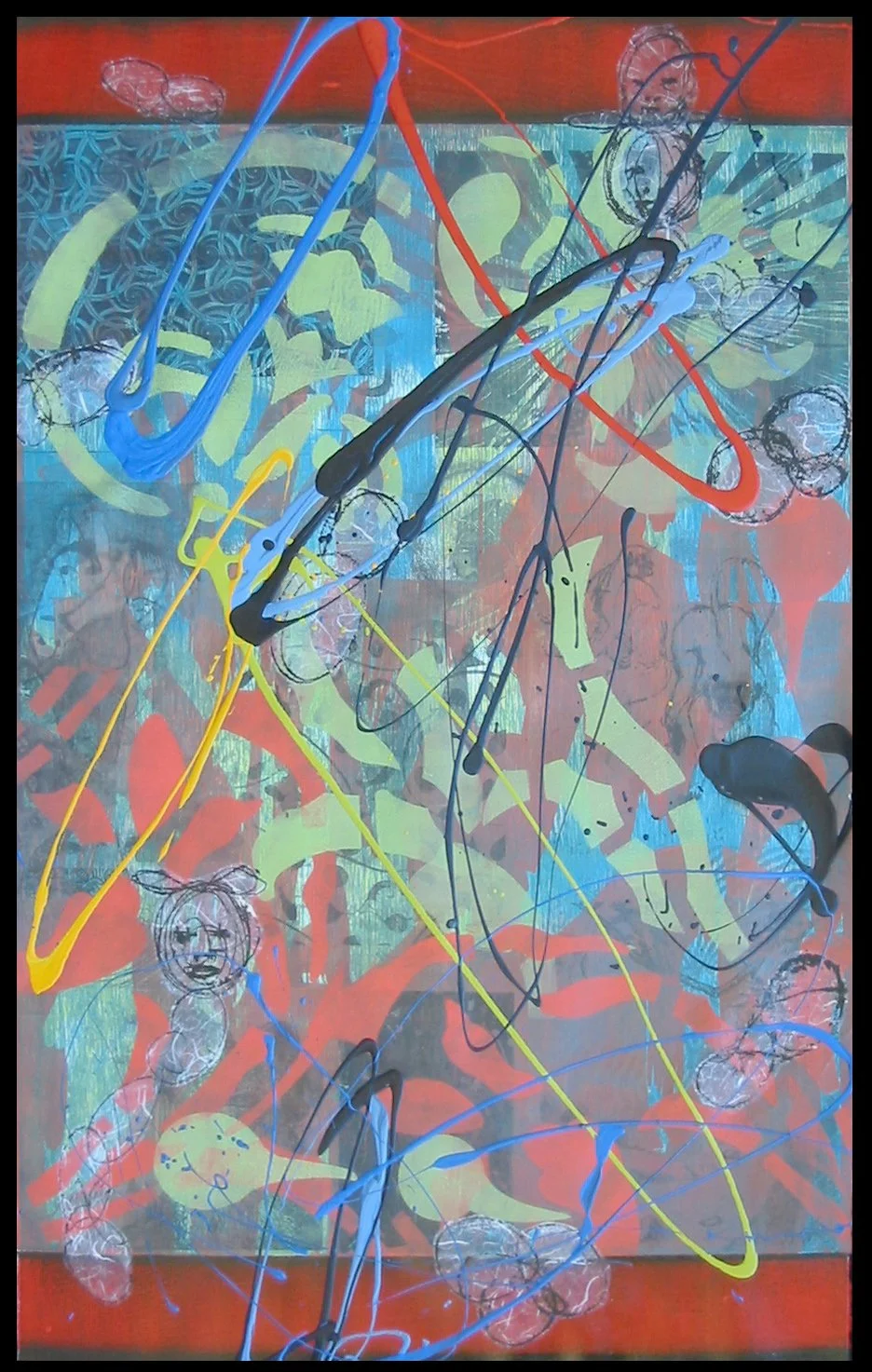   Jack Series 4,   monotype, 34 x 22 inches (image/sheet), 2003