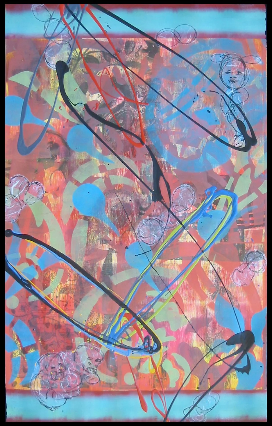   Jack Series 2,   monotype, 34 x 22 inches (image/sheet), 2003