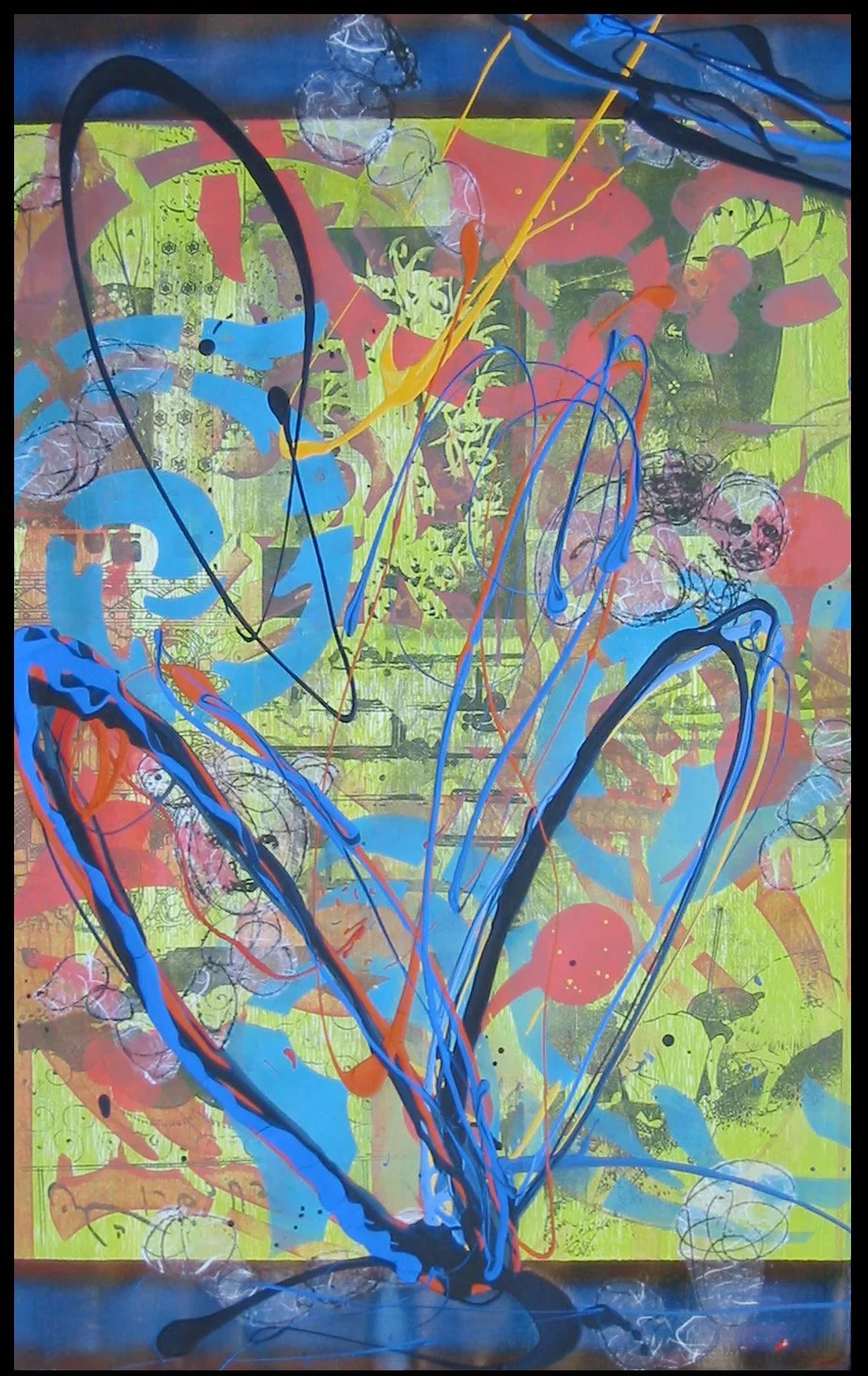   Jack Series 3,   monotype, 34 x 22 inches (image/sheet), 2003