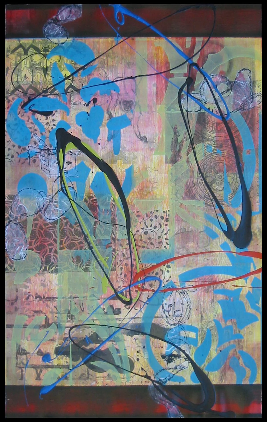   Jack Series 5,   monotype, 34 x 22 inches (image/sheet), 2003