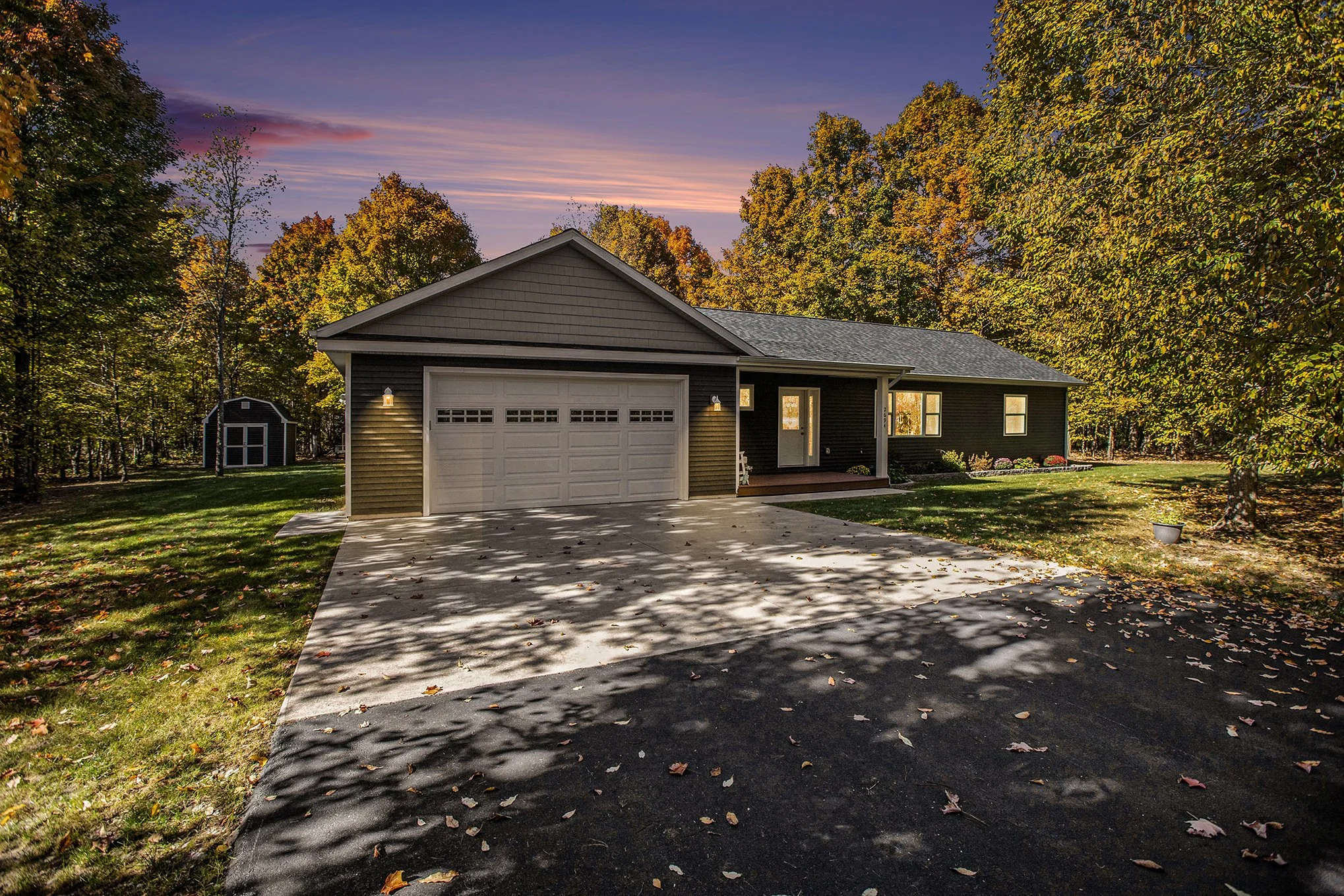 Northern Michigan residential home sale