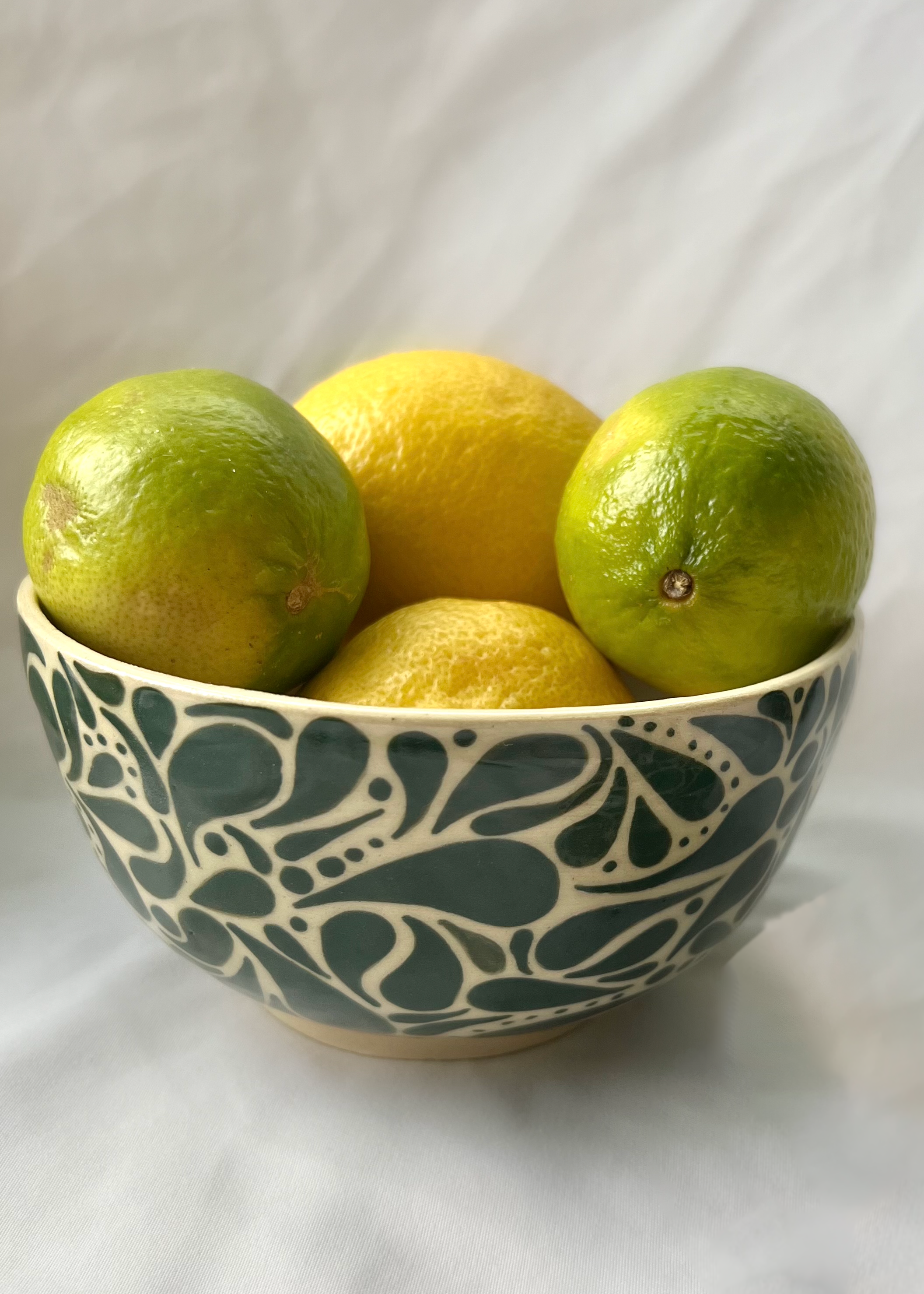 Teardrop Bowl in Green