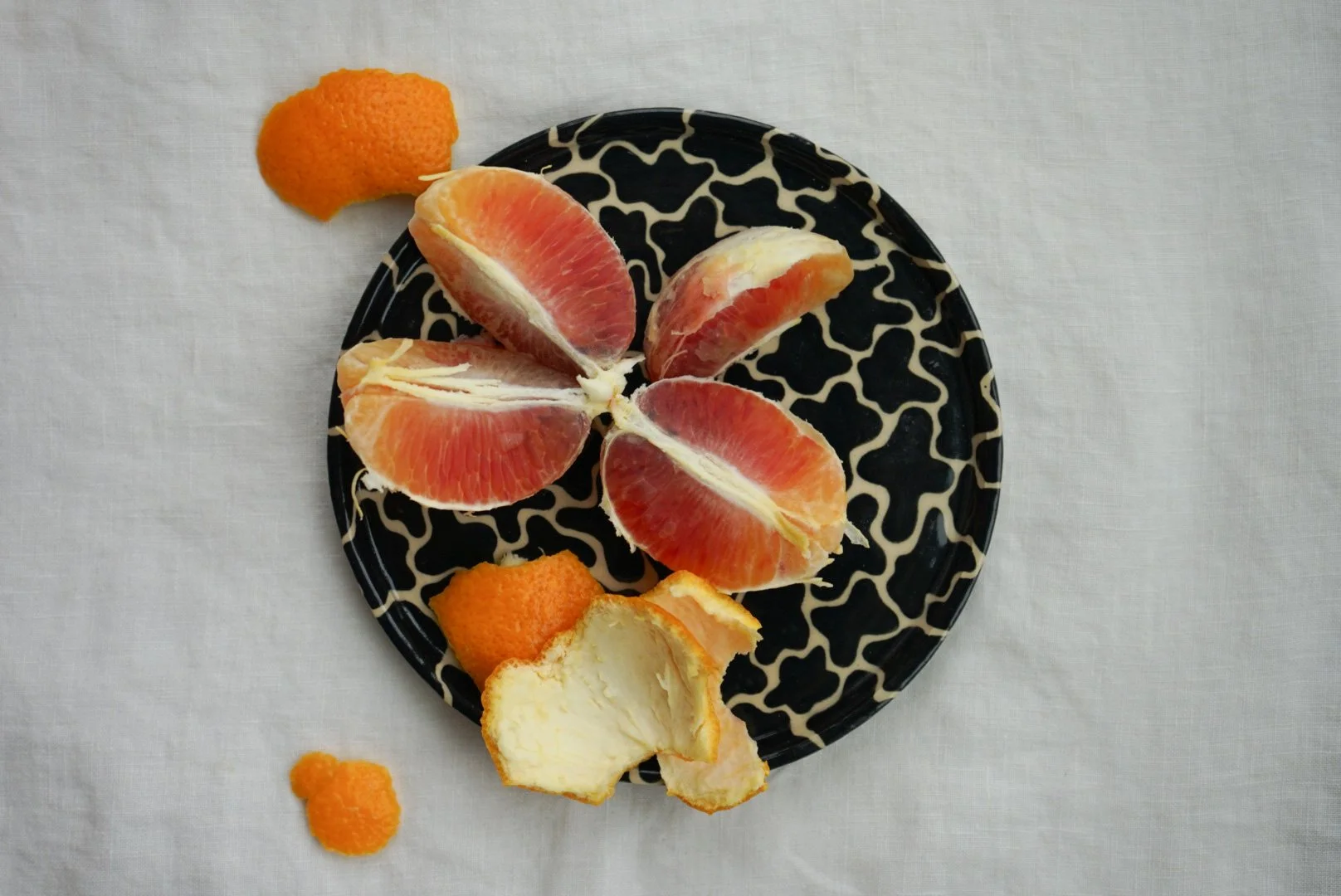 Blob Plate in Black