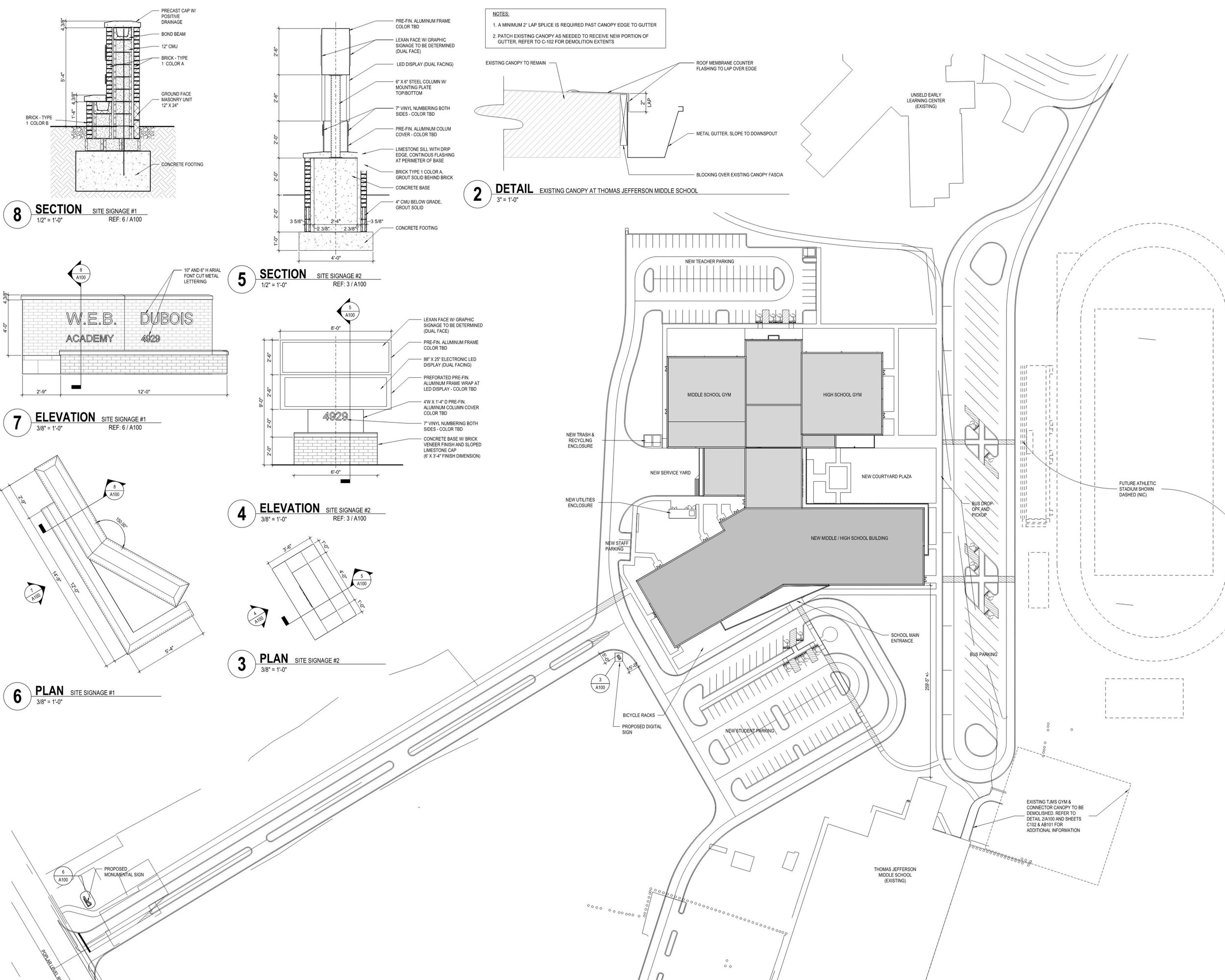 Site Plan & Street Signage