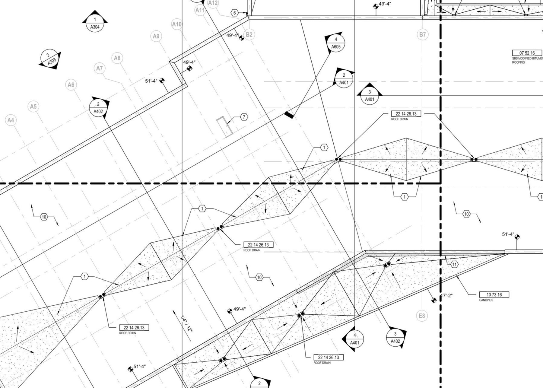 Adjusting roof slopes and annotations