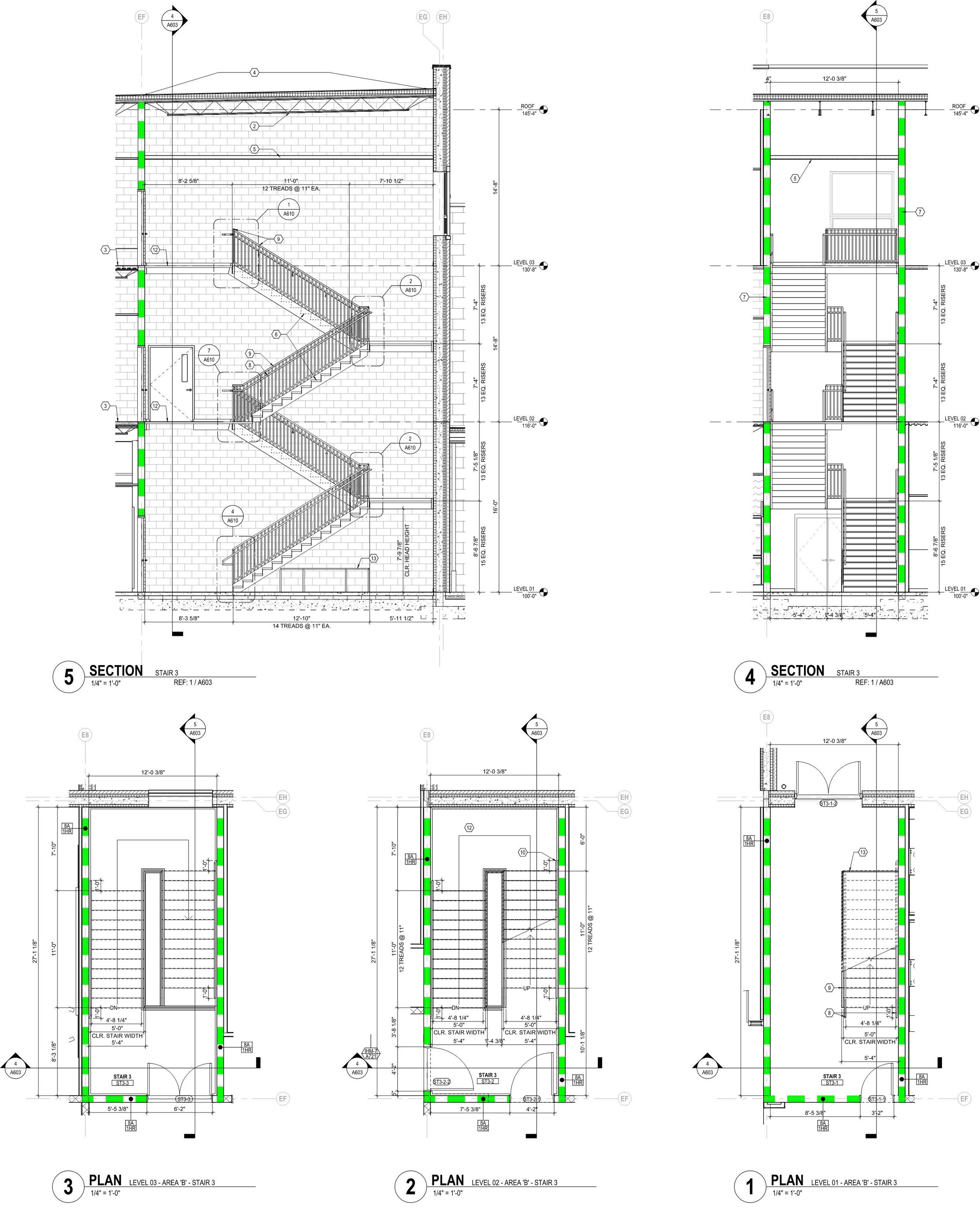 Adjusting Stair Dimensions to Code and Design Intent, Railings