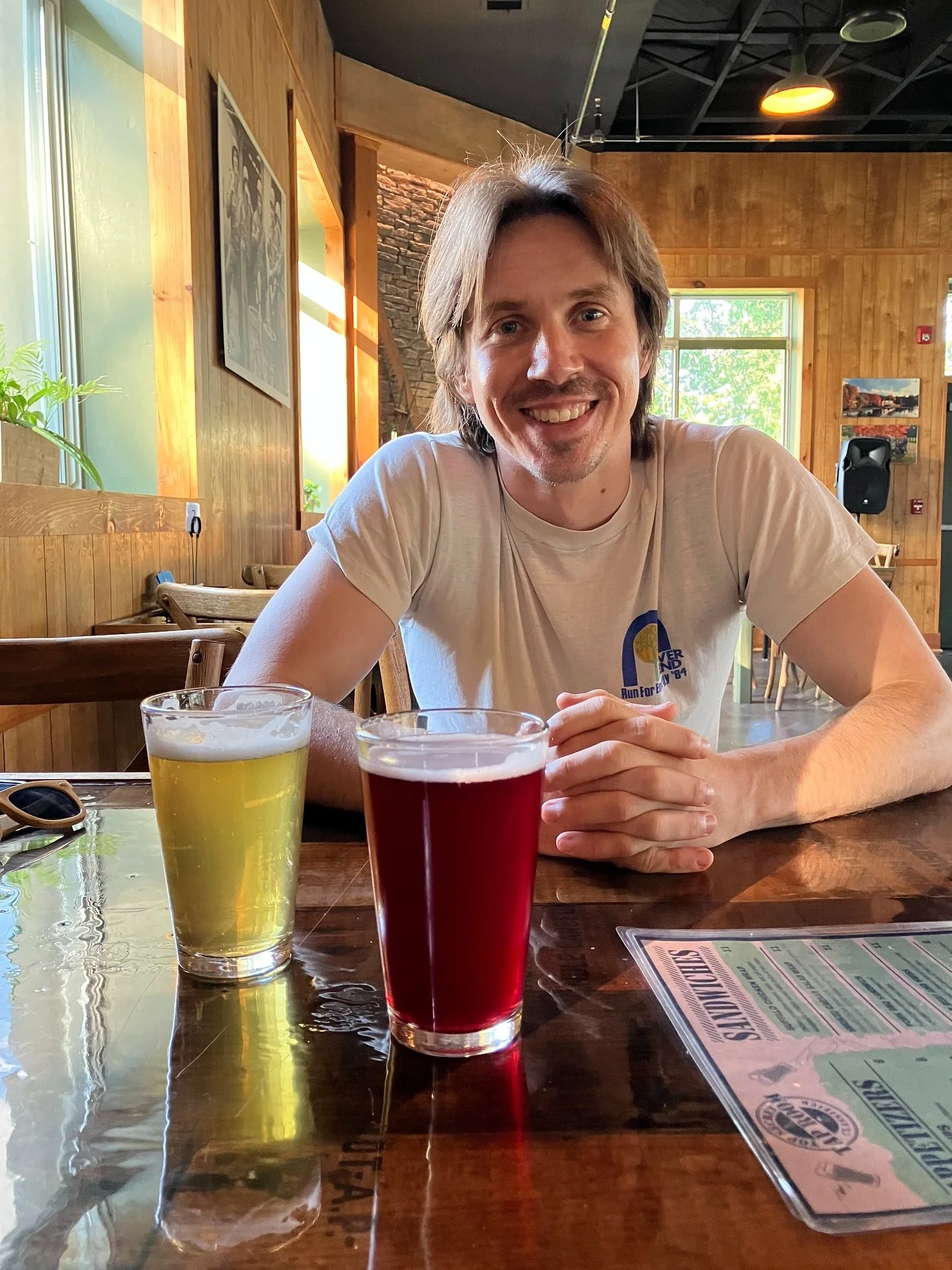 Popped down to Cascade, MD last weekend for the Fort Ritchie triathlon and couldn&rsquo;t resist a tiny pre-race beer from @topsecrettaproom and a post-race wildflower lemonade from @thegreenhousecafefortritchie.