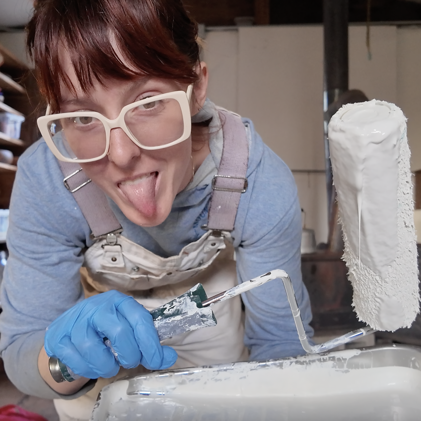 Painting the Abandoned Cabin