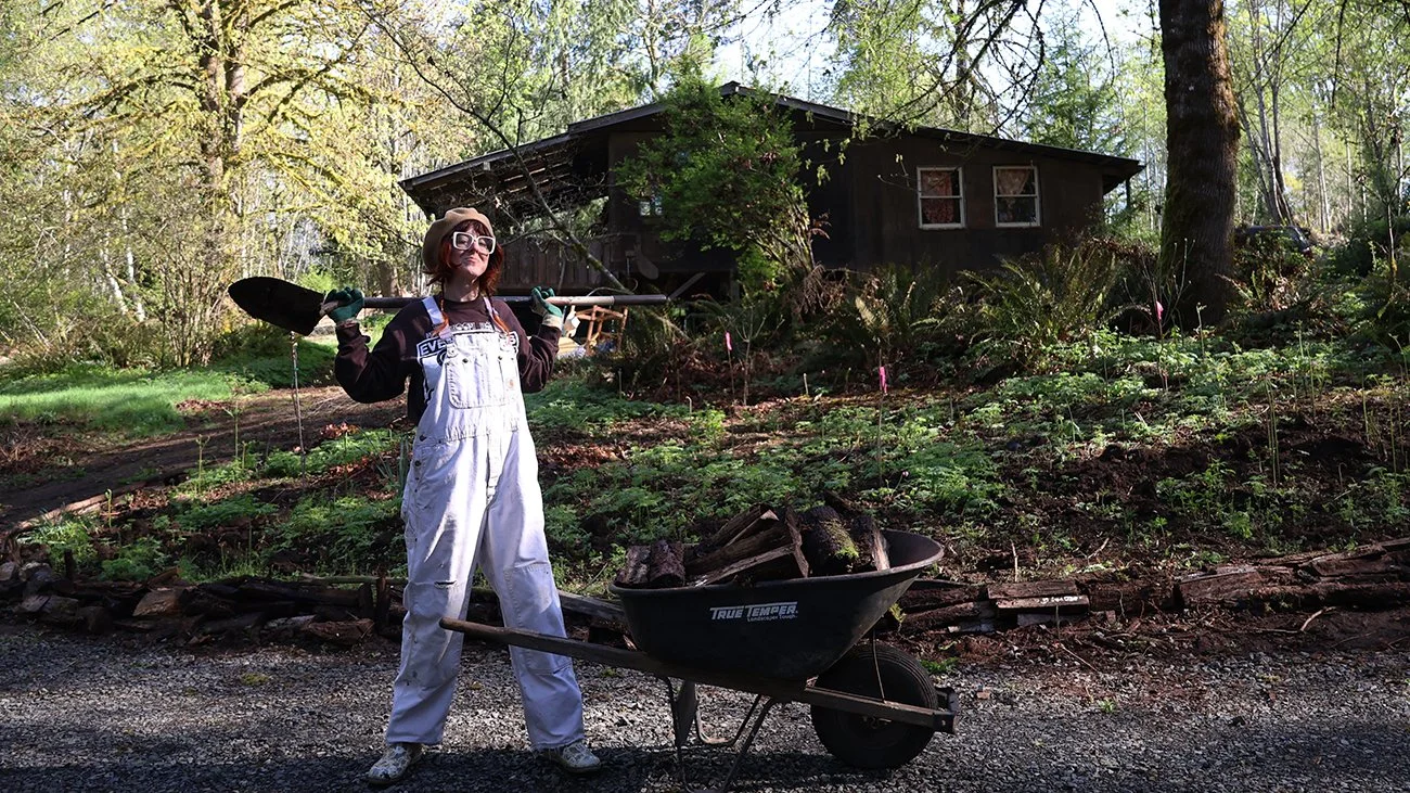 Reviving the Abandoned Cabin's Garden