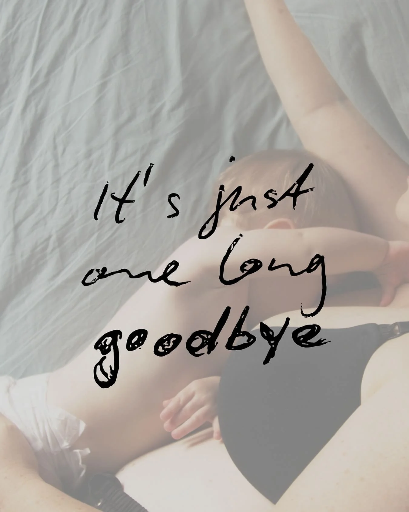 I can&rsquo;t unsee this&hellip;

Parenthood is one long goodbye 🥹 

One chapter closes and another begins, daily 

So squeeze them all for a little longer 🥰