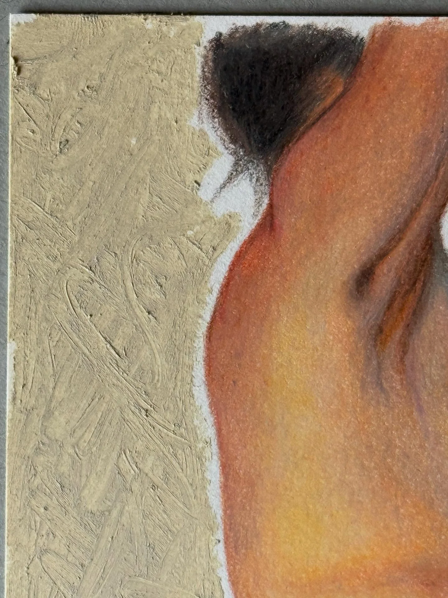 BFF and bump 🤩 so happy I got to do this pencil drawing for you J 😍