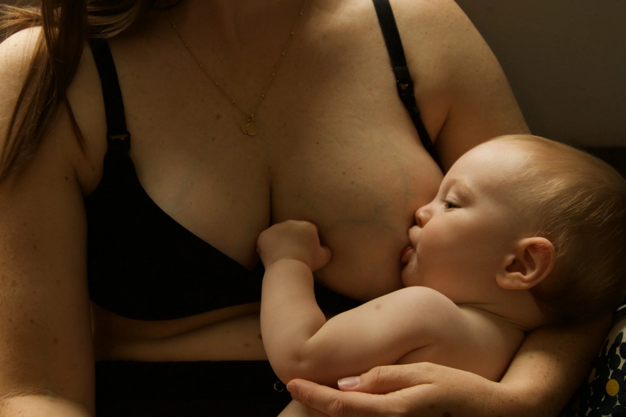 breastfeeding mother and child photoshoot