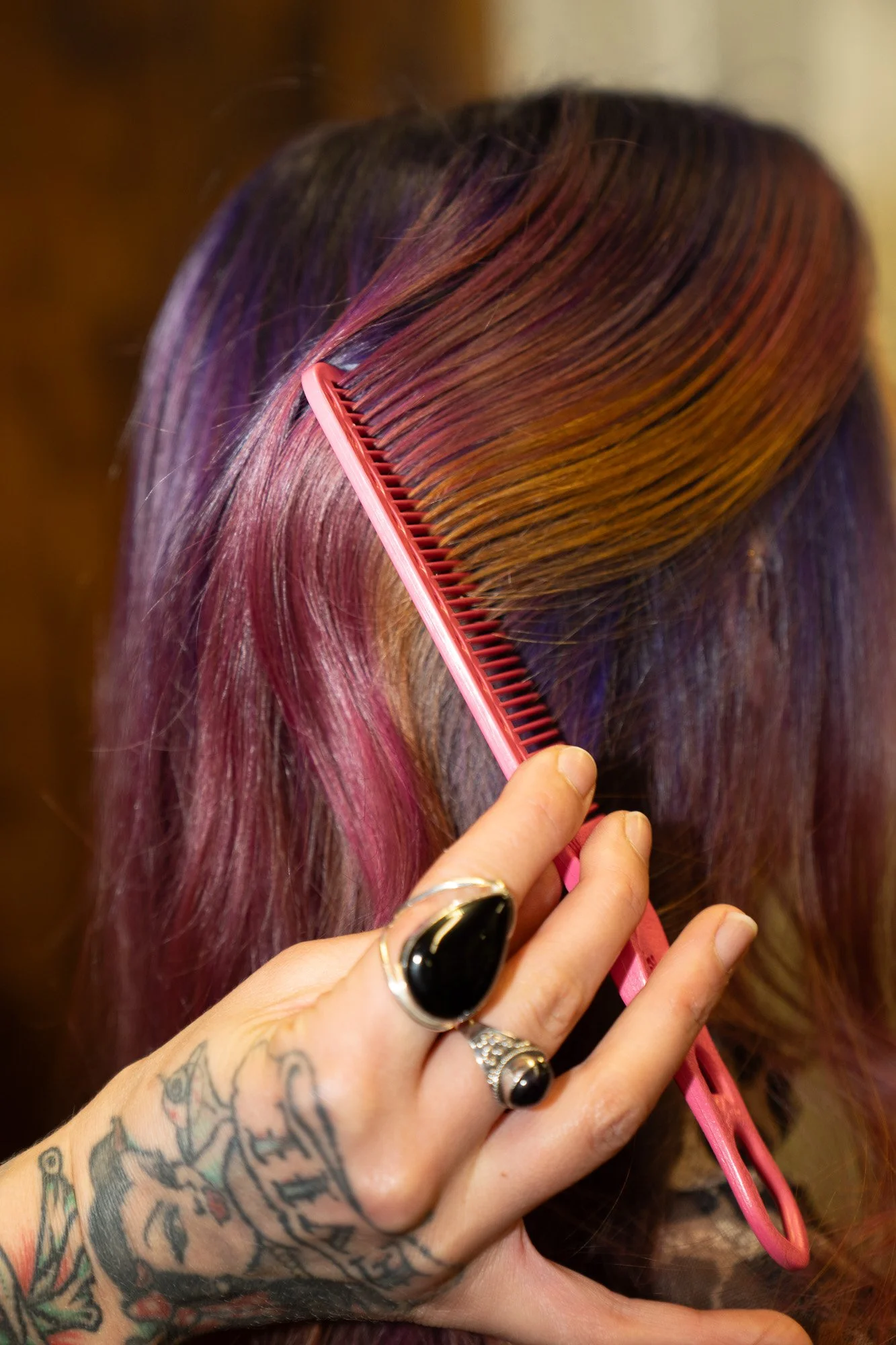 Haare färben bei Greta Kahn Friseur Innsbruck