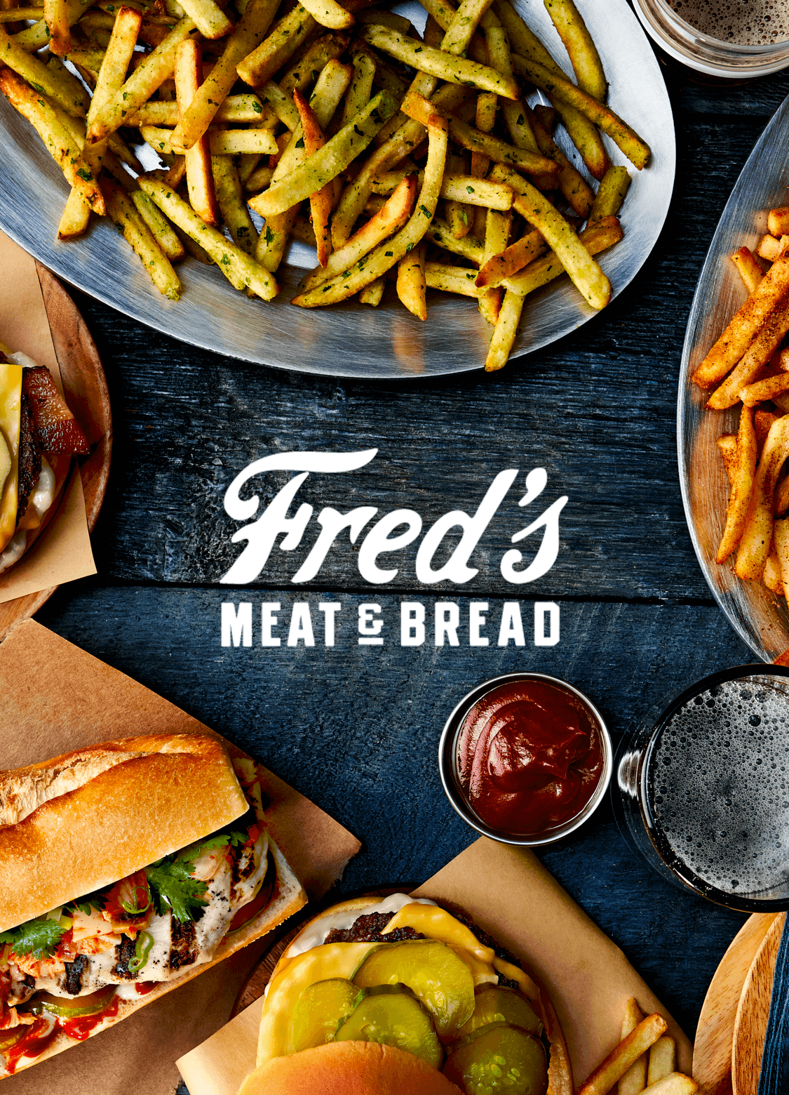 Fred's Meat & Bread  Burgers