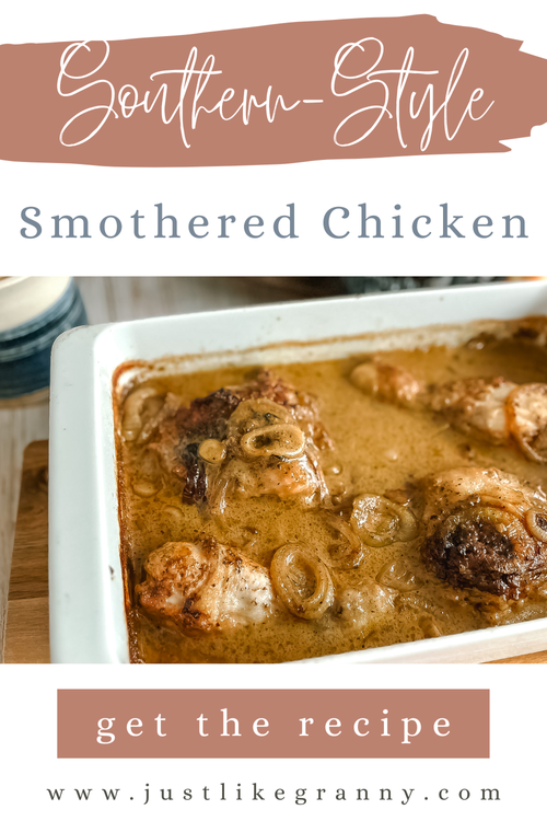 Southern Smothered Chicken with Gravy - Comfortable Food