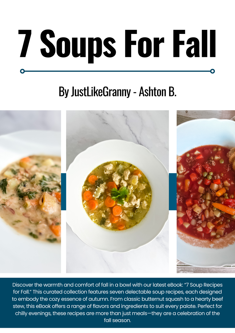 9 One-Pan Meals Recipe eBook by JustLikeGranny A.K.A. Ashton B., Just Like  Granny