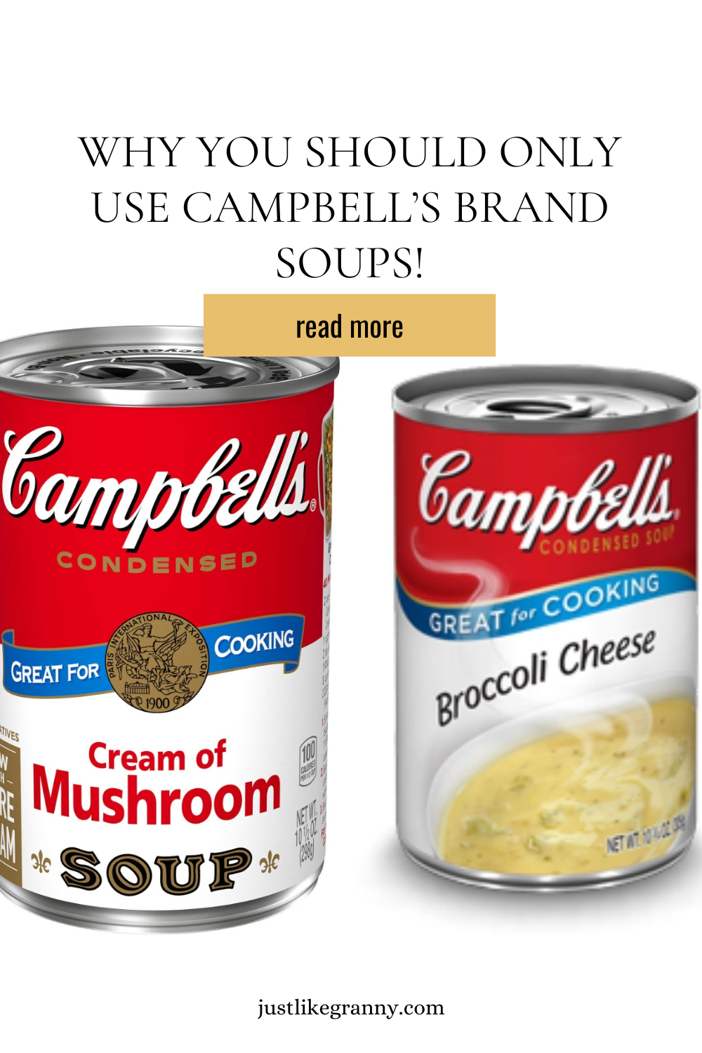Campbell’s Soups The Secret Ingredient to Perfect Meals! Just Like