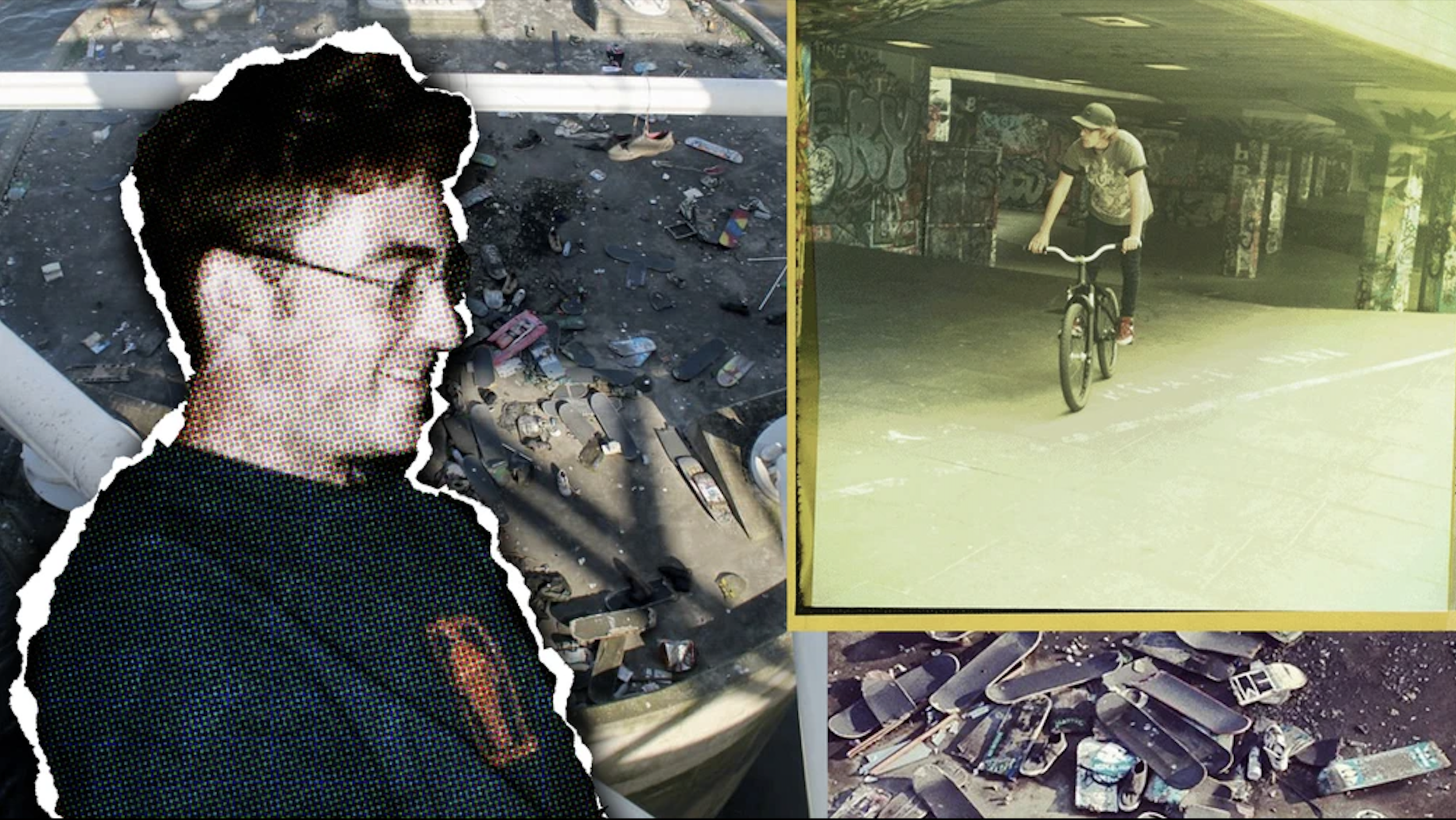 The Skateboard Graveyard