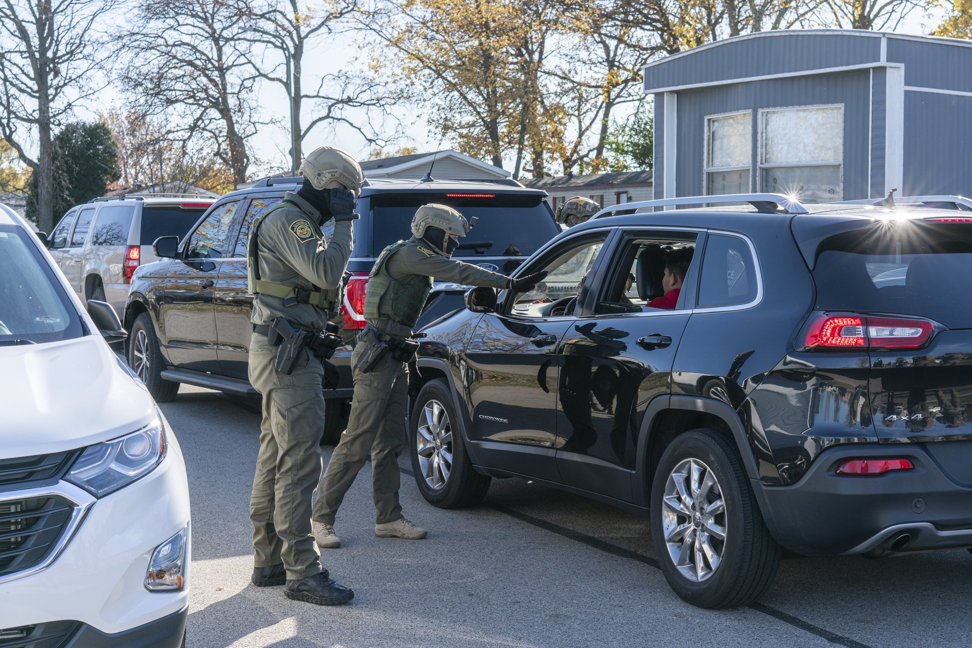 Traffic Stop, Waukegan, IL. 2025.