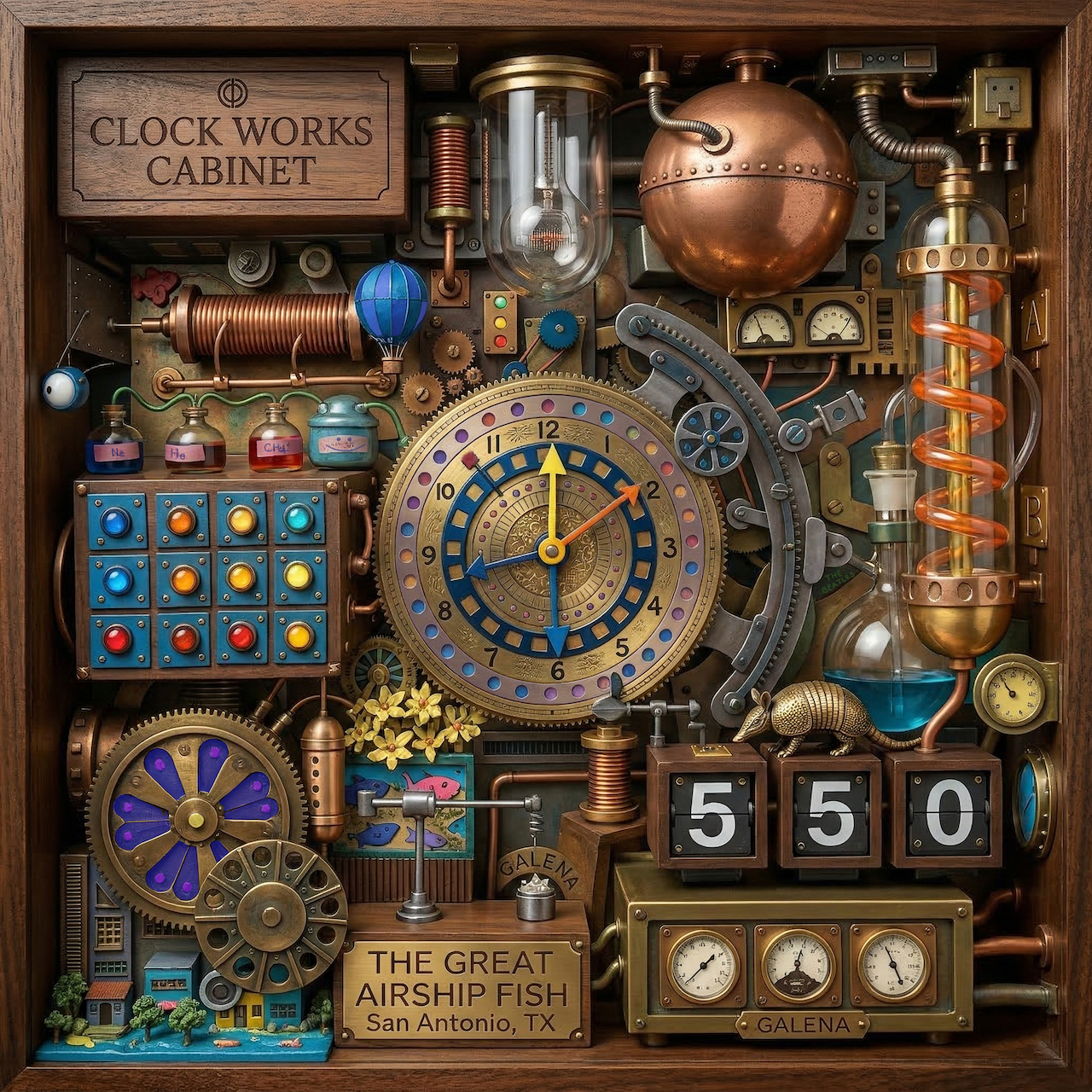 Clockworks Cabinet - 550