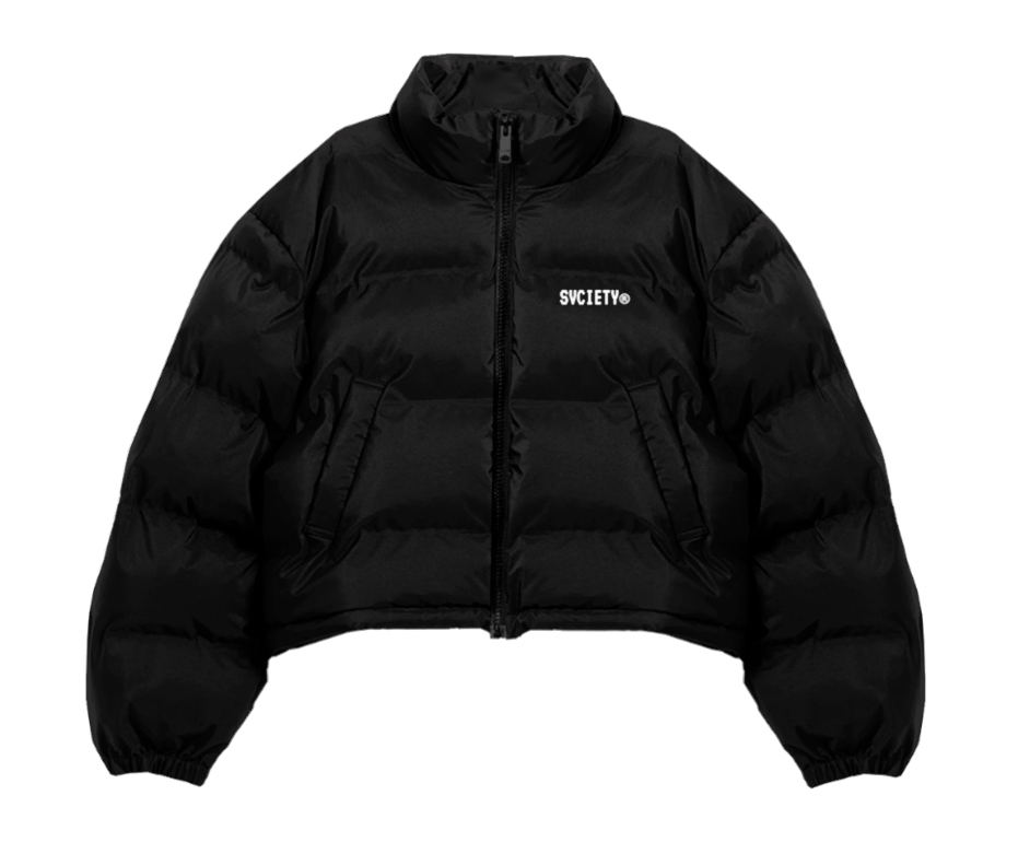 SVCIETY PUFFER/ BLACK