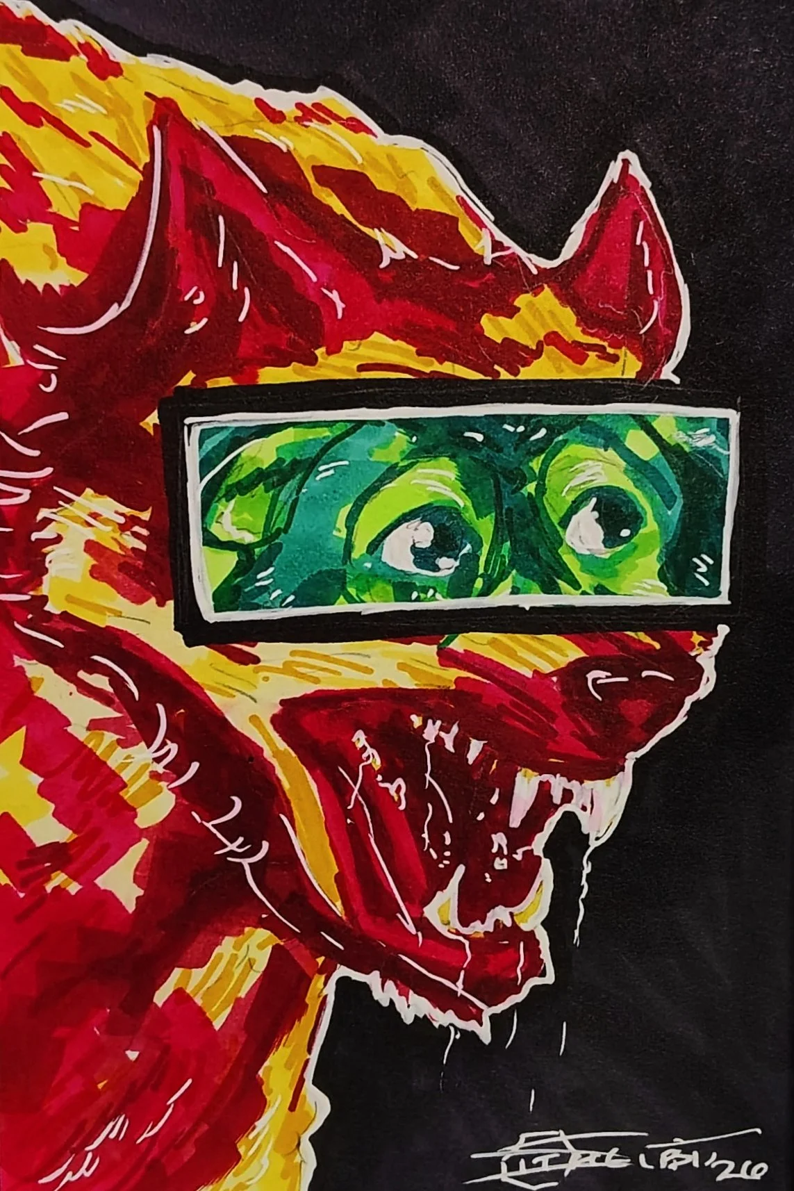 "wounded dog" PRINT