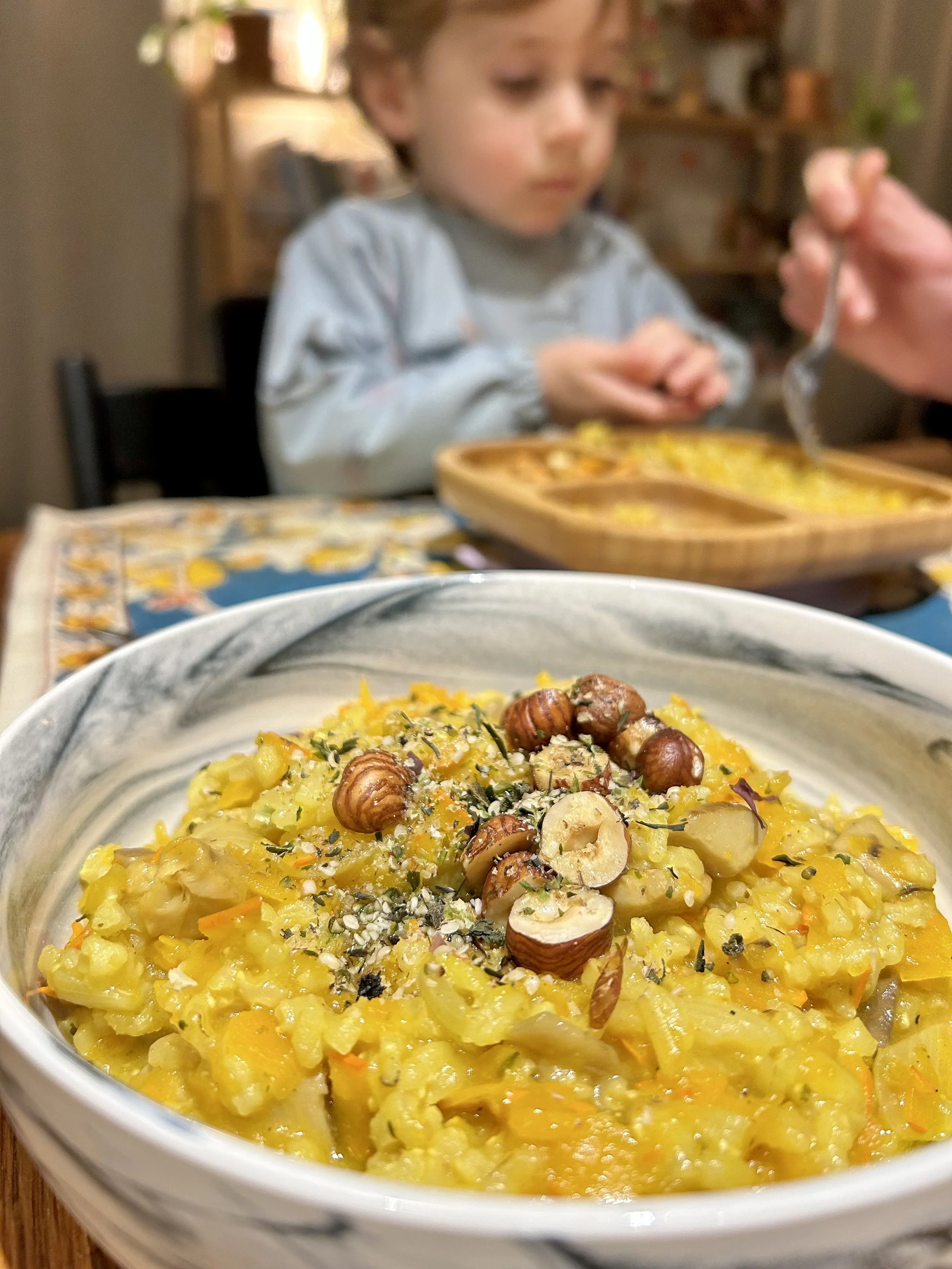 Risotto au potimarron