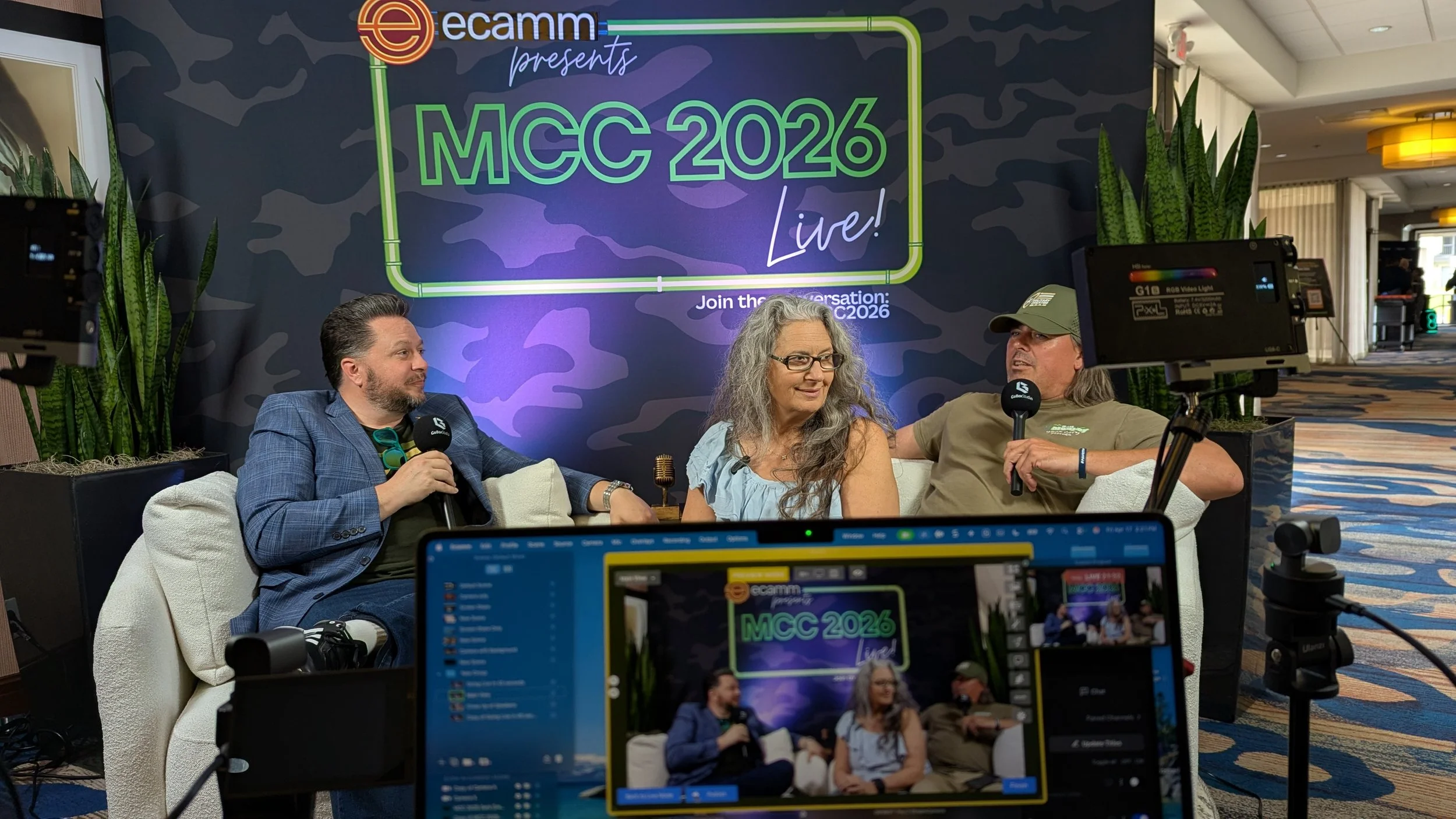 Founders Marah and James of Military Creator Con on MCC Live