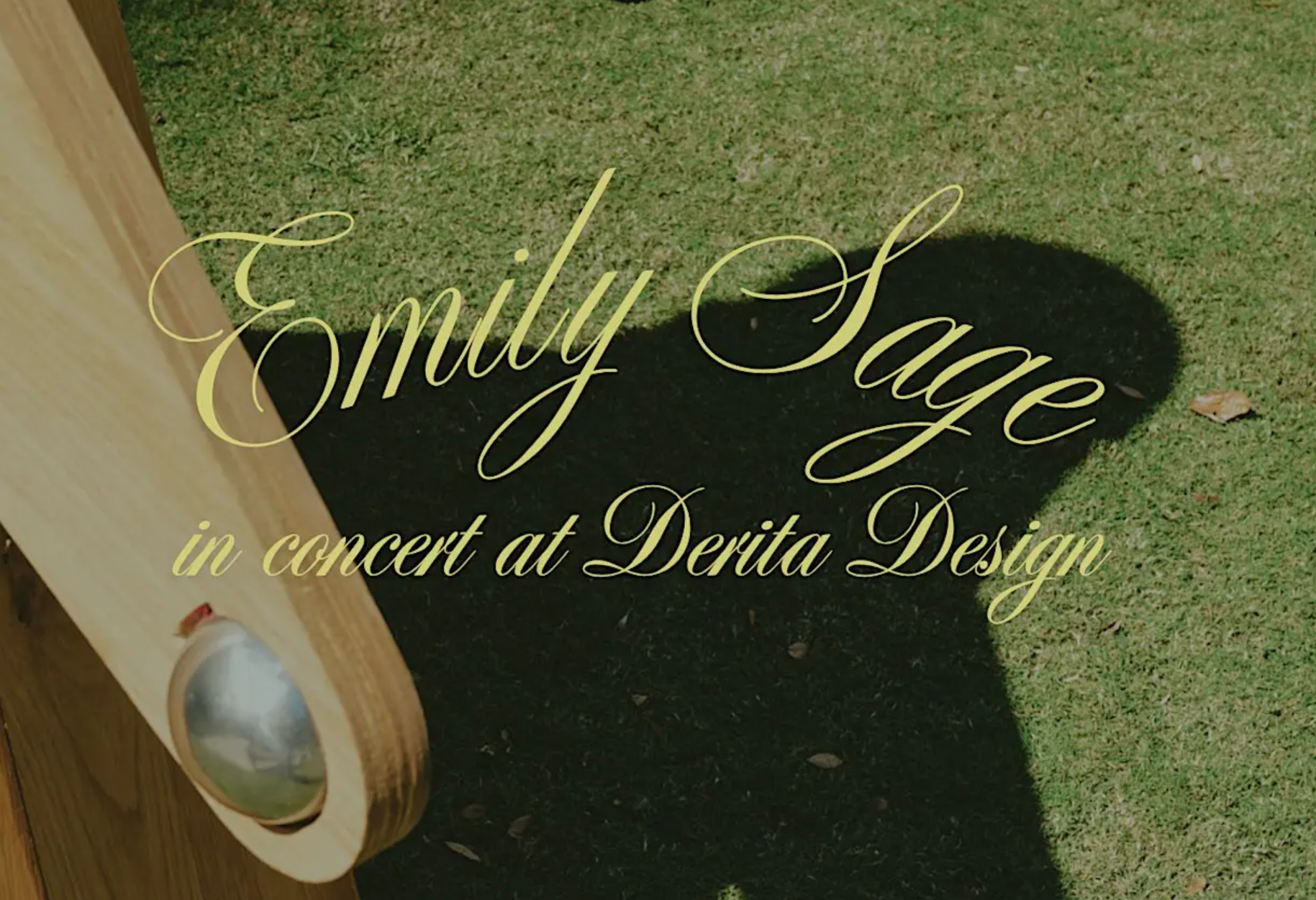 Emily Sage in Concert at Derita Design