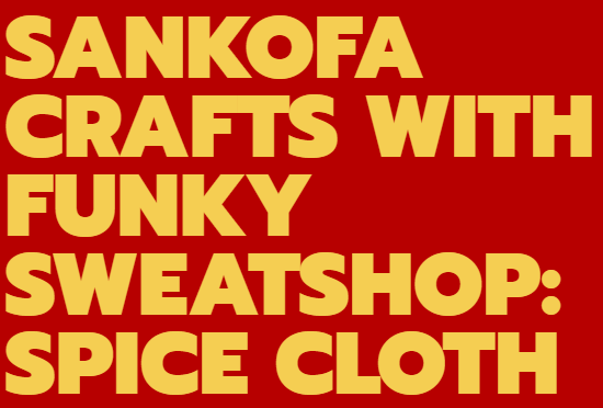 Spice Cloth: Printing with Pantry Objects
