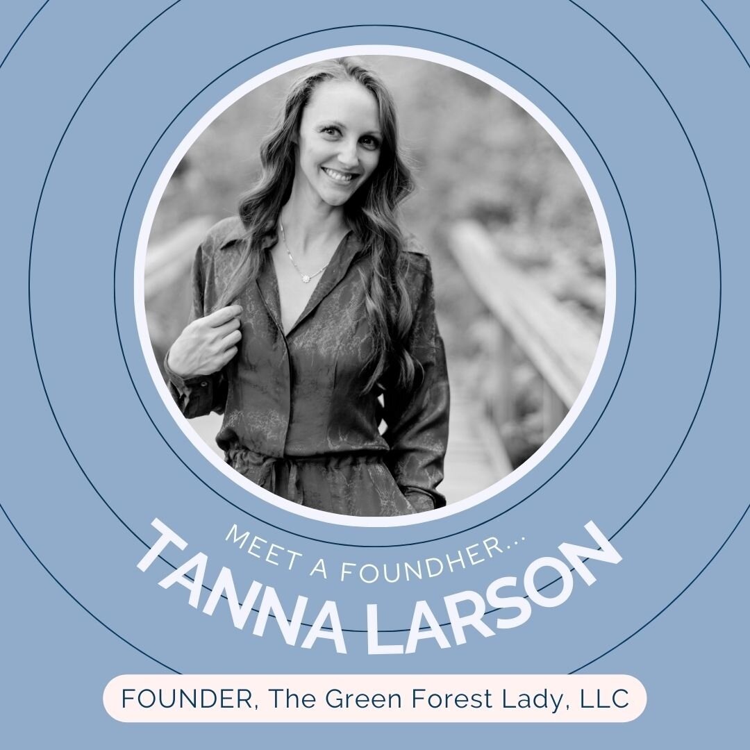 Meet #FoundHer @thegreenforestlady!  We can't wait for you to get to know Tanna Larson...we recently caught up with her and she shared a bit about herself and her business with us. ⁠
⁠
So, who is Tanna Larson?⁠
⁠
The visionary, mastermind, and creato