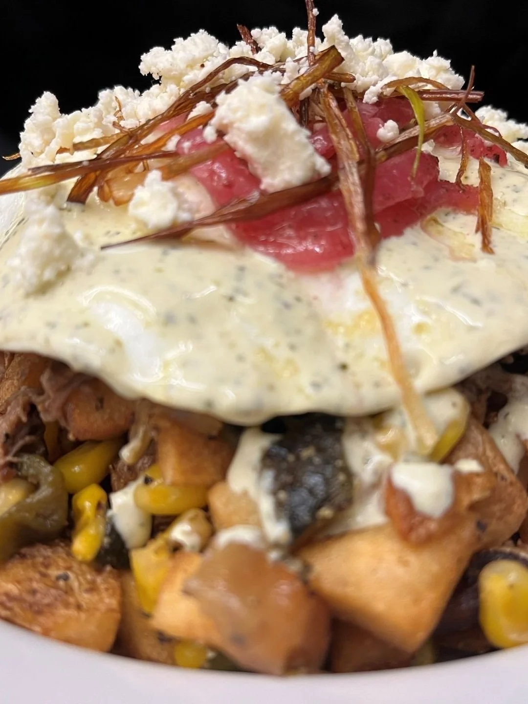 Brisket Hash & Eggs