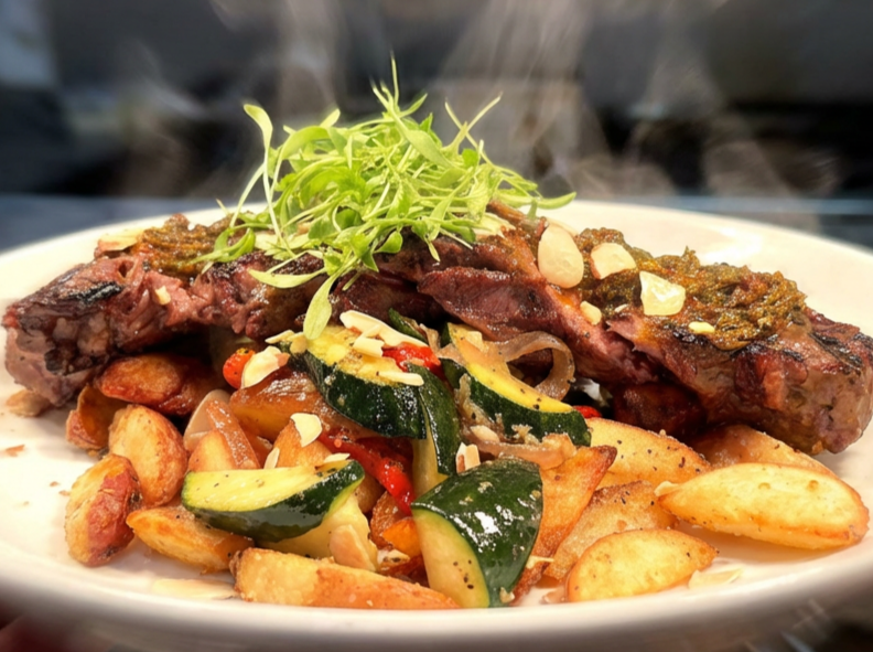 Grilled Chermoula Steak