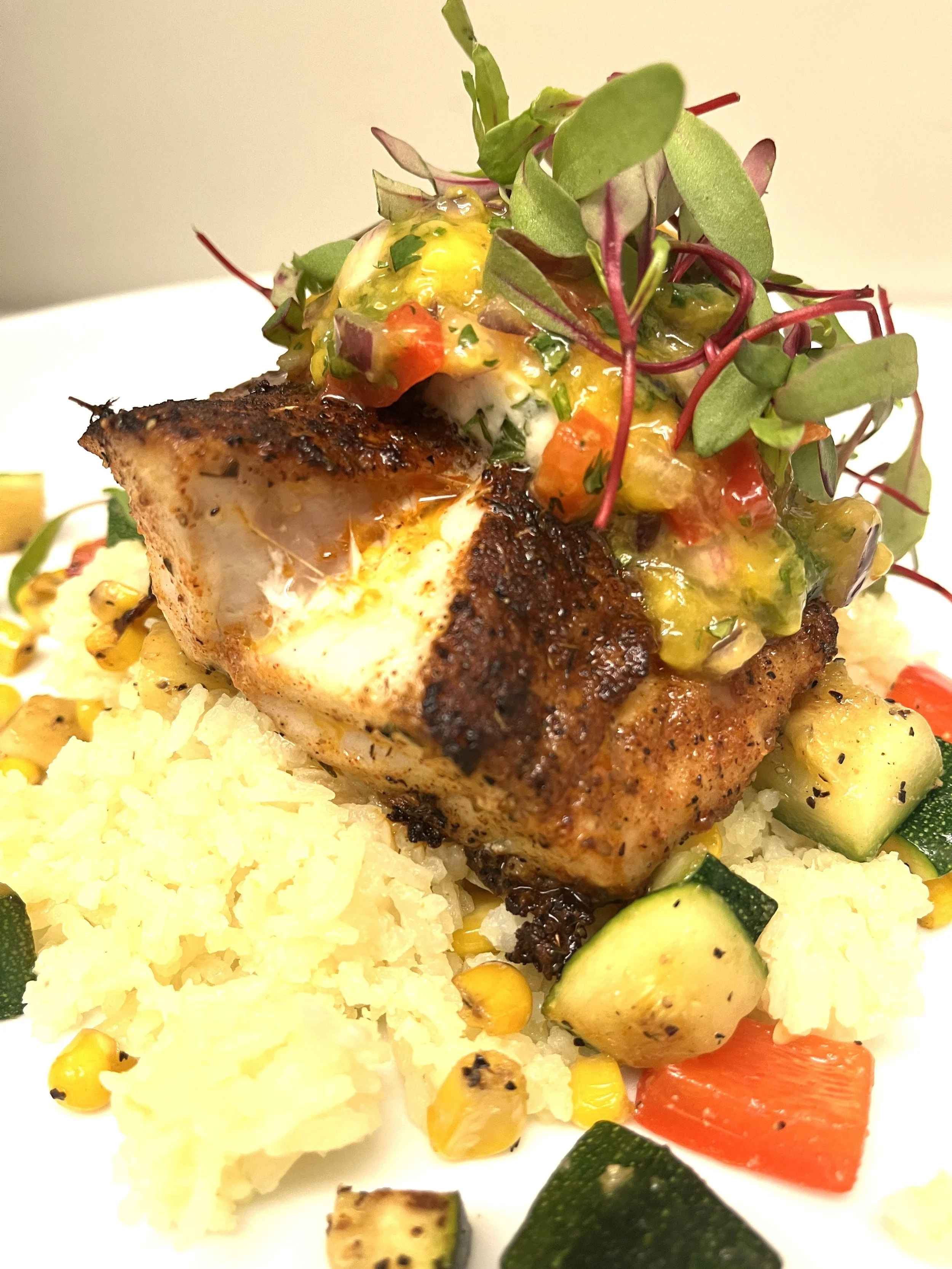 Blackened Grouper