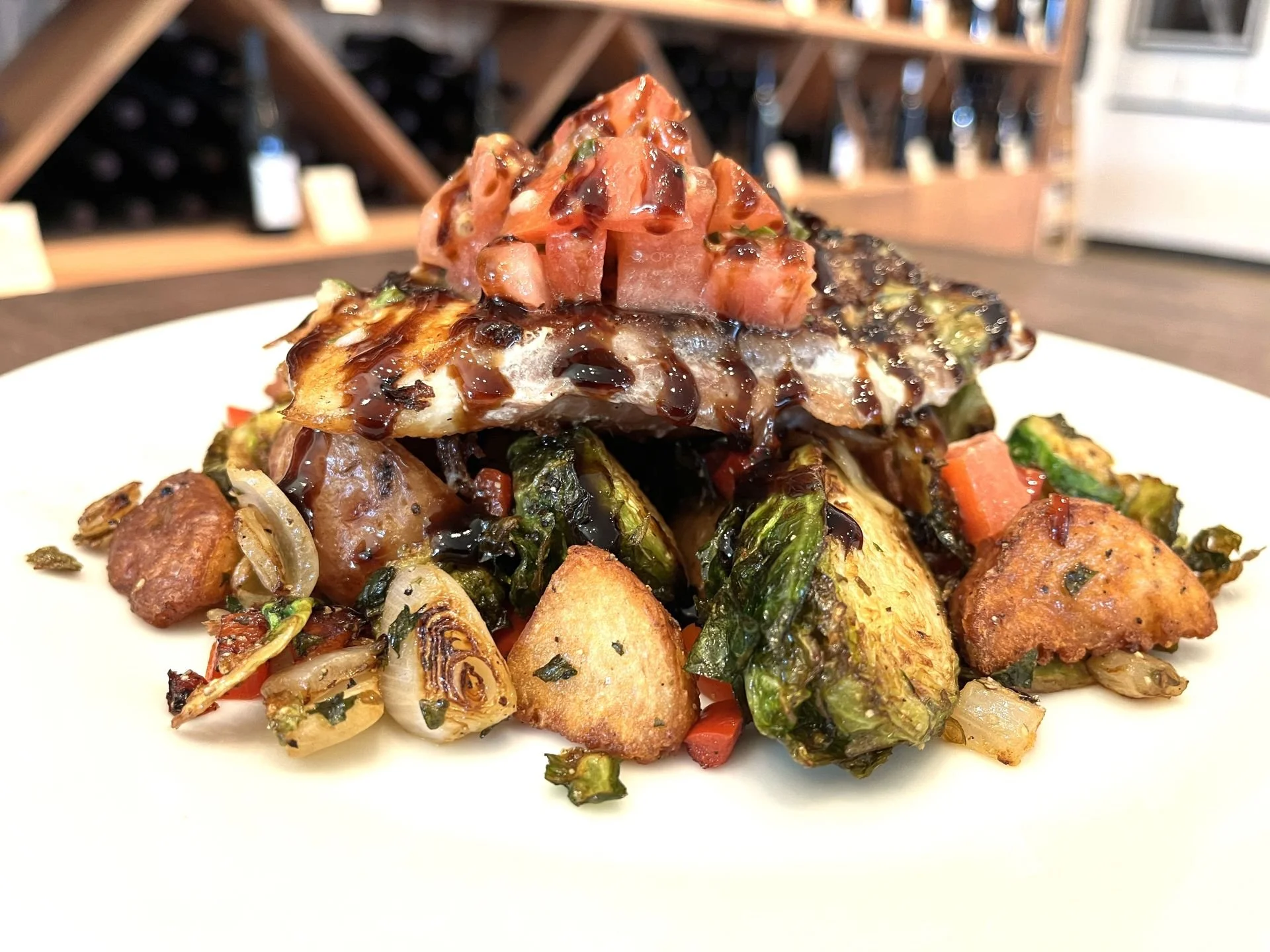 Prosciutto Wrapped Halibut