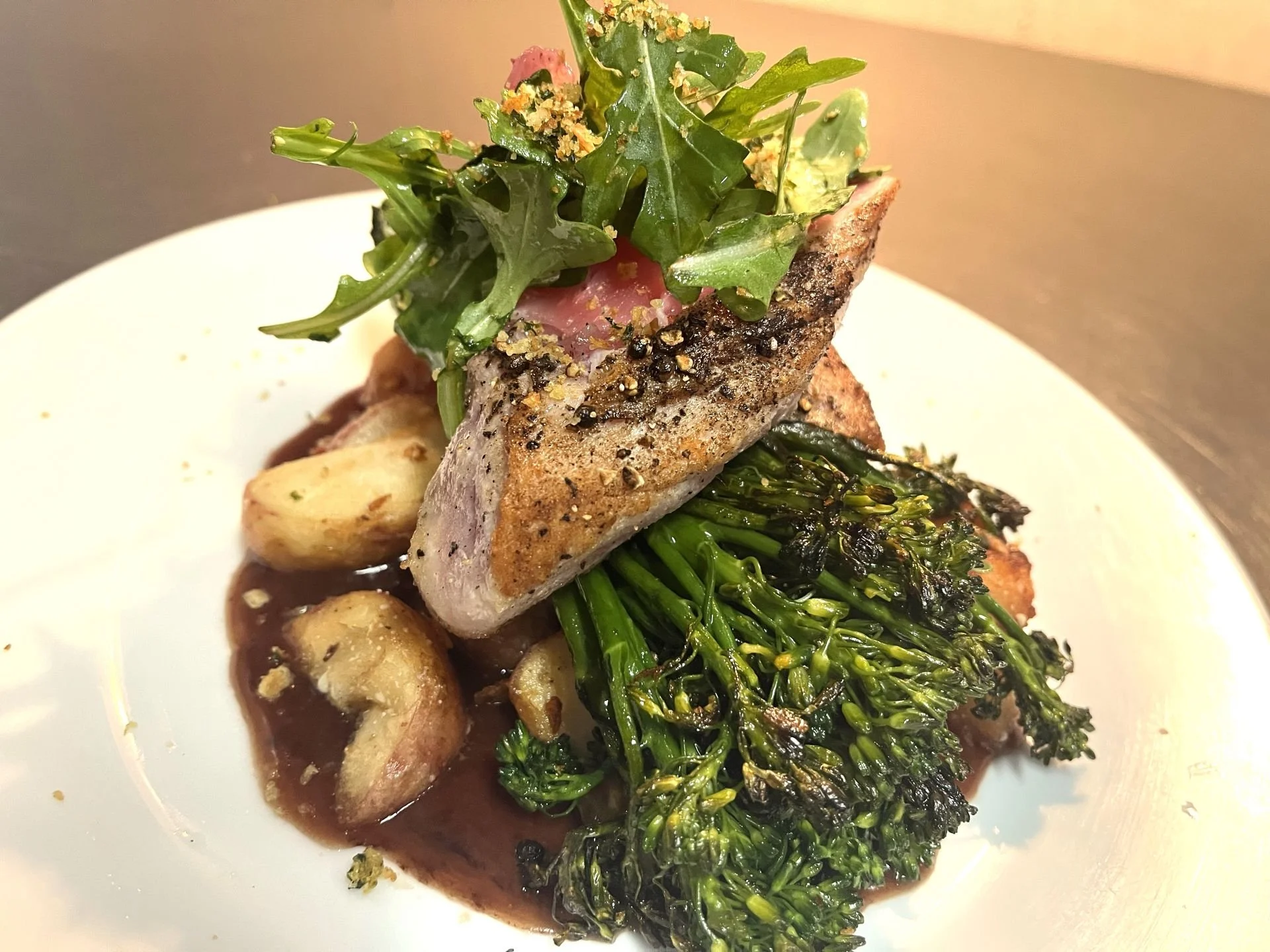 Chili-Peppercorn Crusted Ah