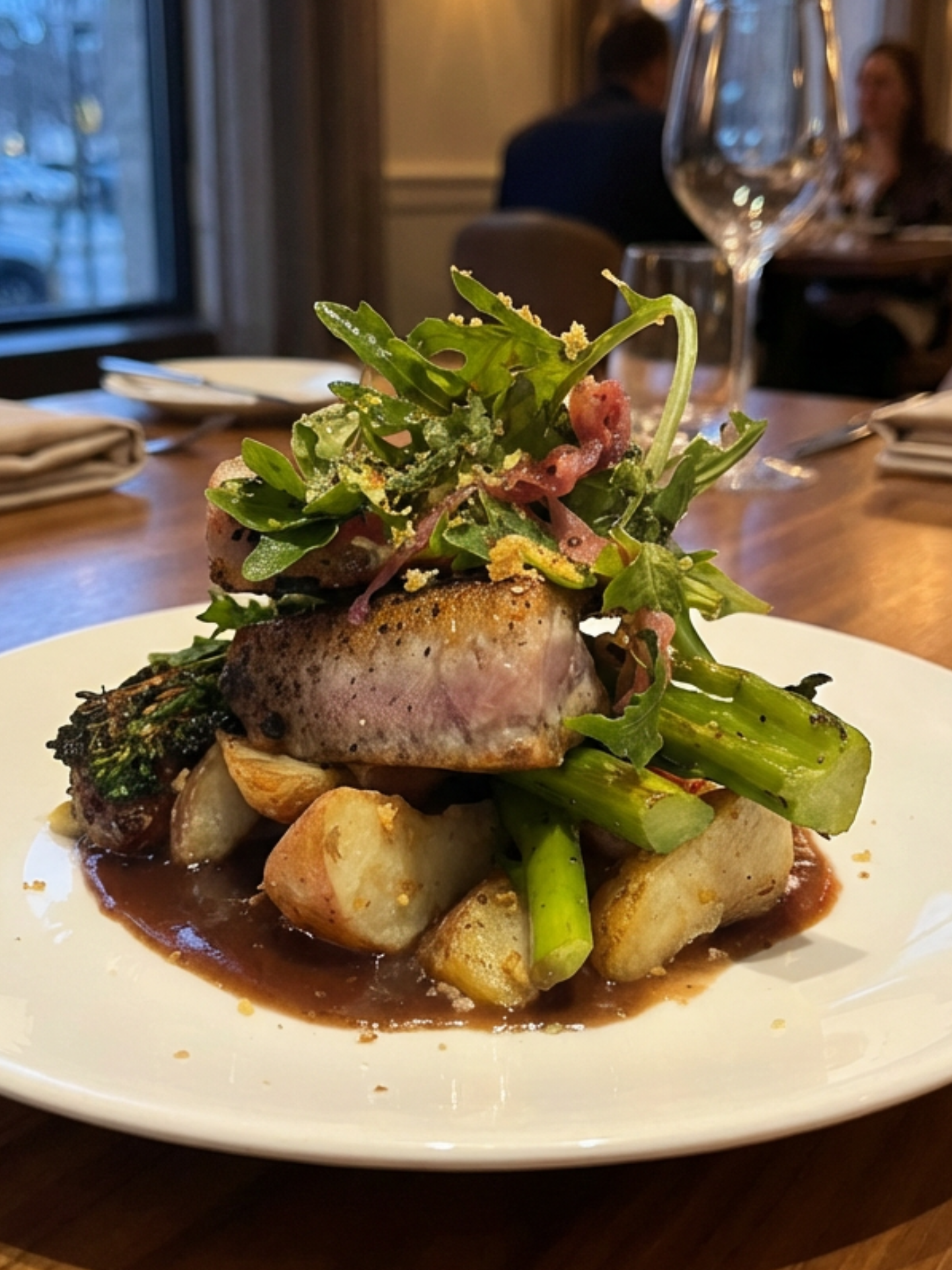 Chili-Peppercorn Crusted Ahi