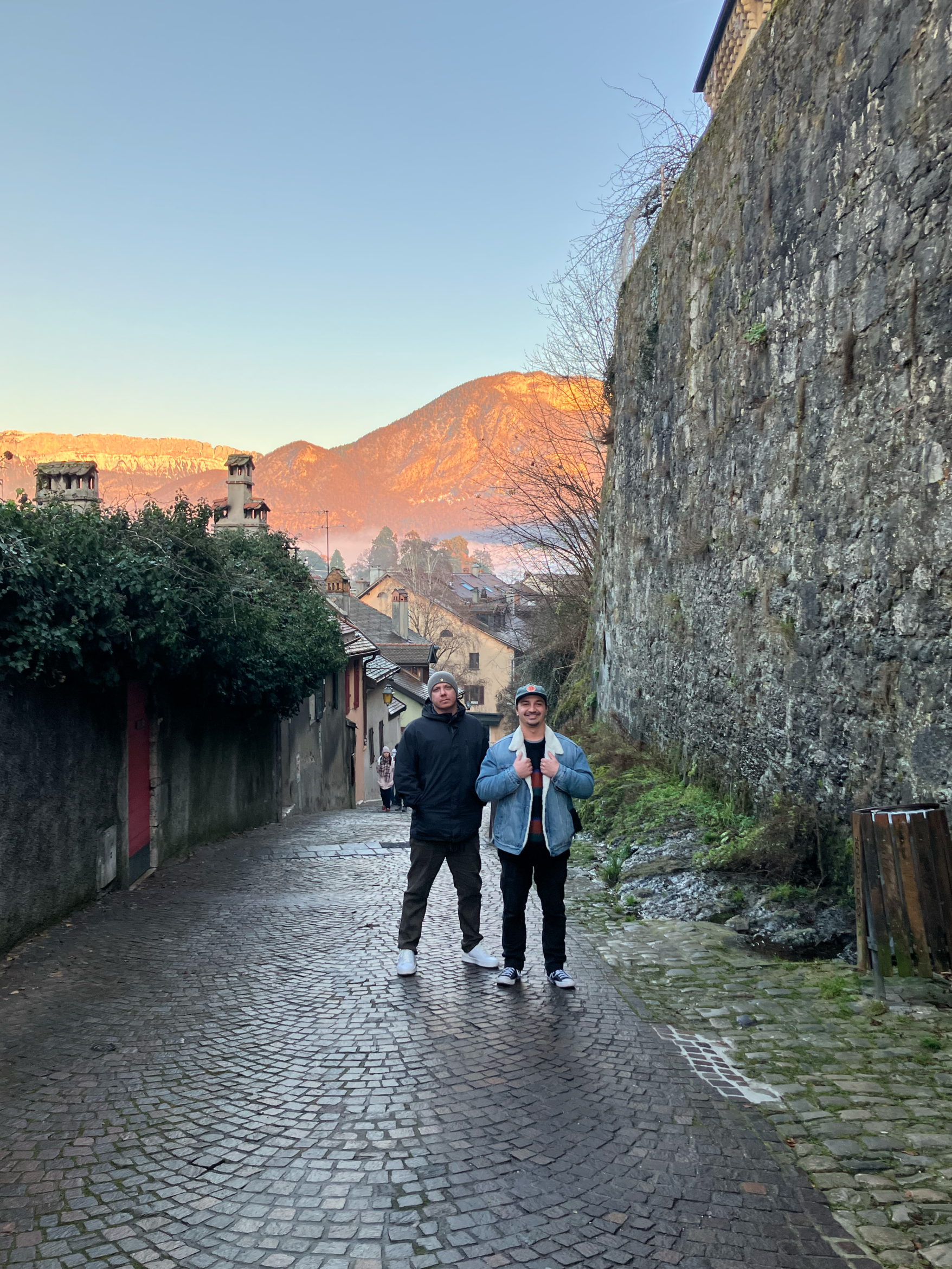 Ryen & Michael. Annecy, France. December 2024.