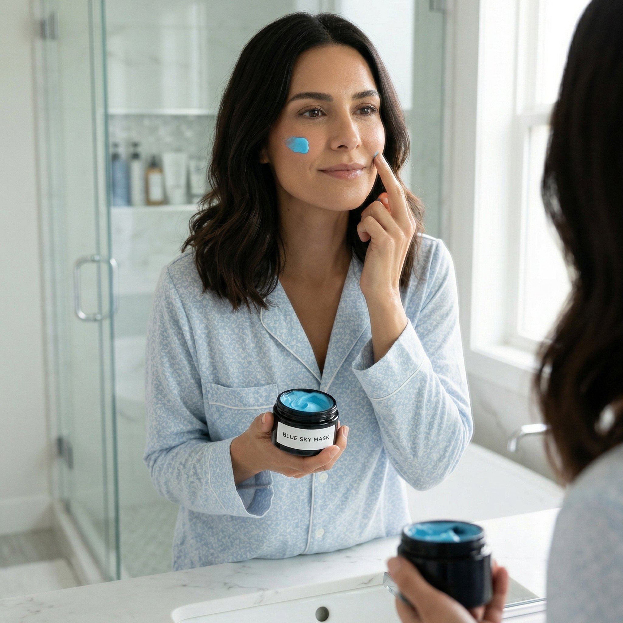 The natural way blue mask