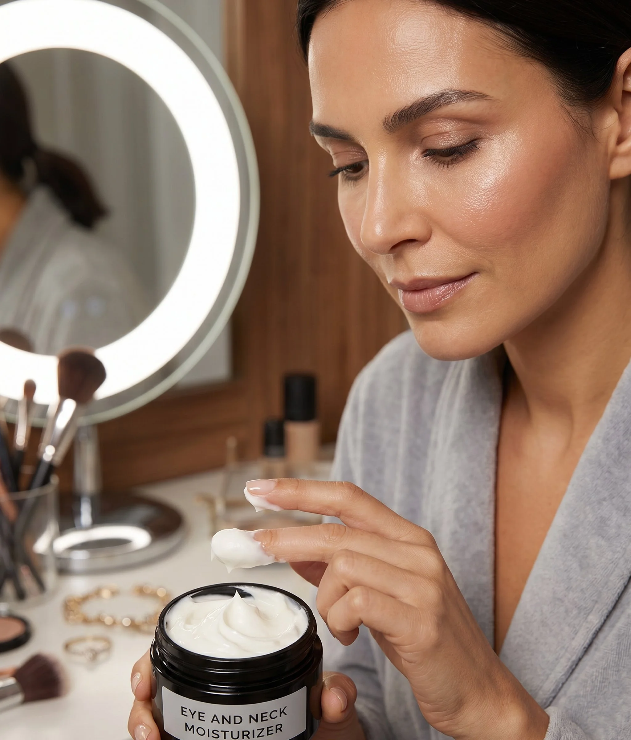 the natural way - eye and neck moisturizer