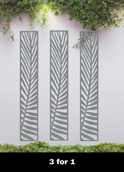 Special Offerr - Buy 1 Get 2 Free - Frond 5mm Grey Trellis - Limited Codes Available - Use Code FROND110