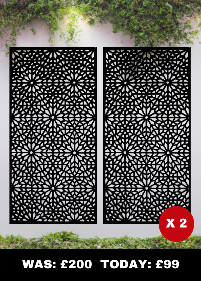 Special Offer - 2 x Moucharabiya Large Screens - £270 (RRP £380)