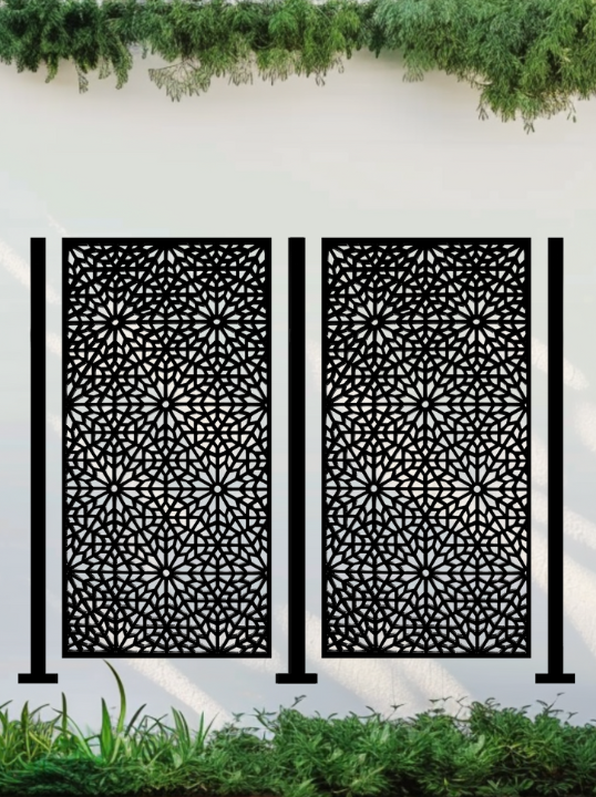 Moucharabiya Screen With Envy screens and posts.png