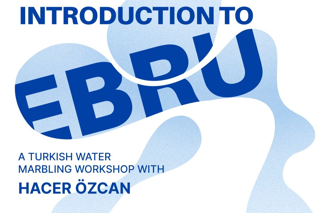 Introduction to Ebru with Hacer Özcan