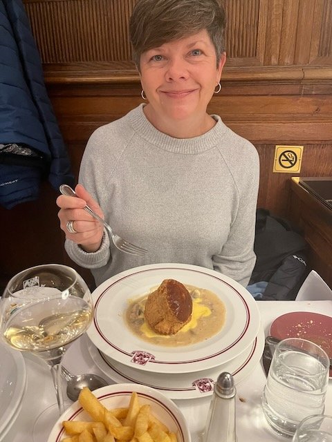 Dinner at Aux Armes de Bruxelles