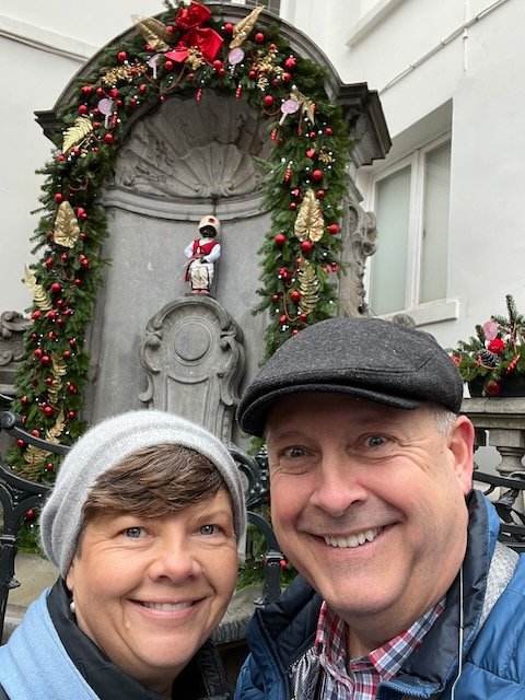 No trip to Brussels is complete without a selfie with Manneken Pis