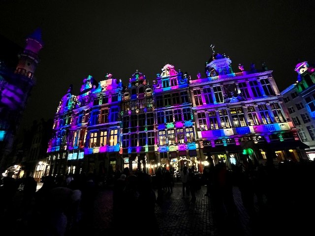 The Grand Place - in multi color